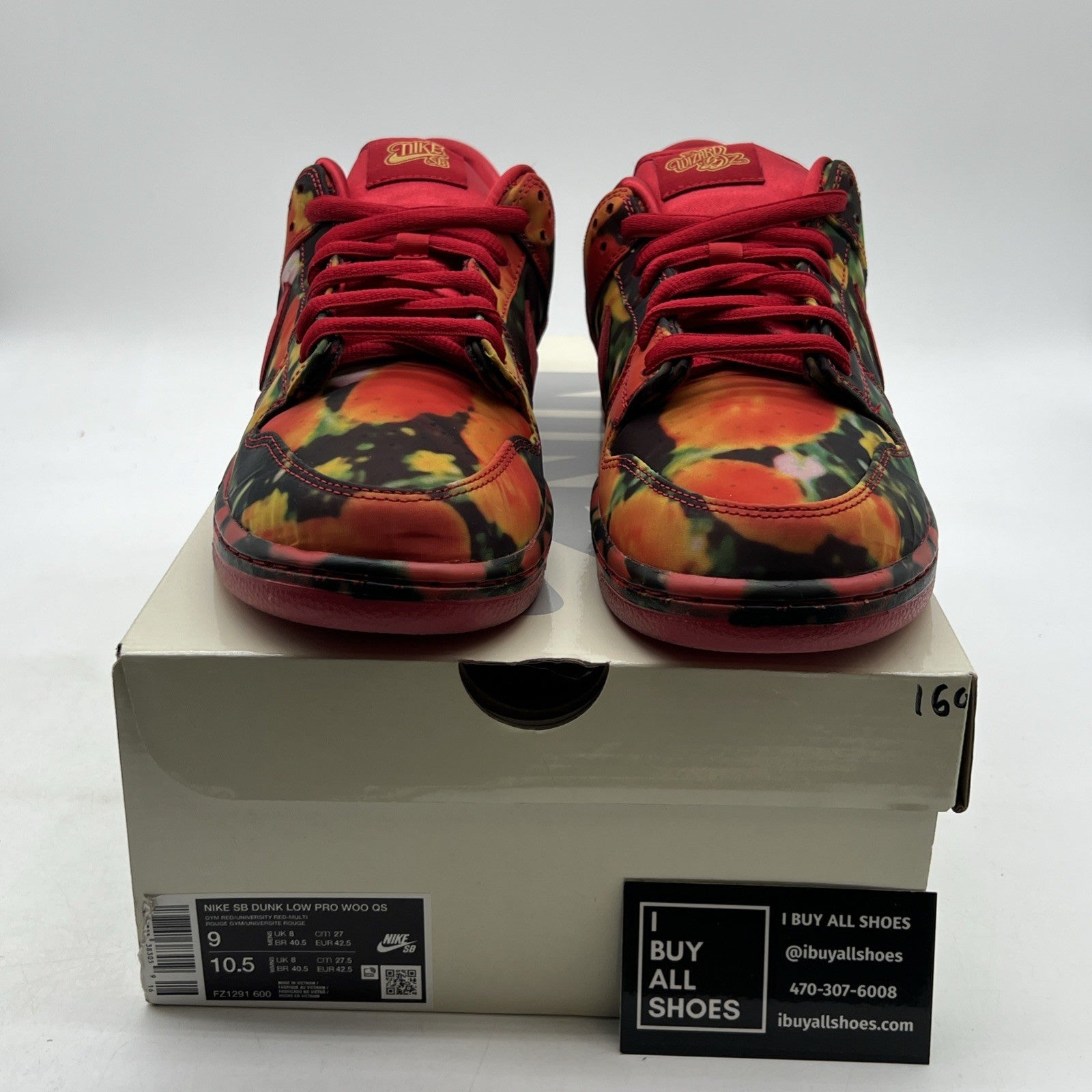 Size 9 - Nike The Wizard of Oz x Dunk SB Low Poppy Field (FZ1291-600)