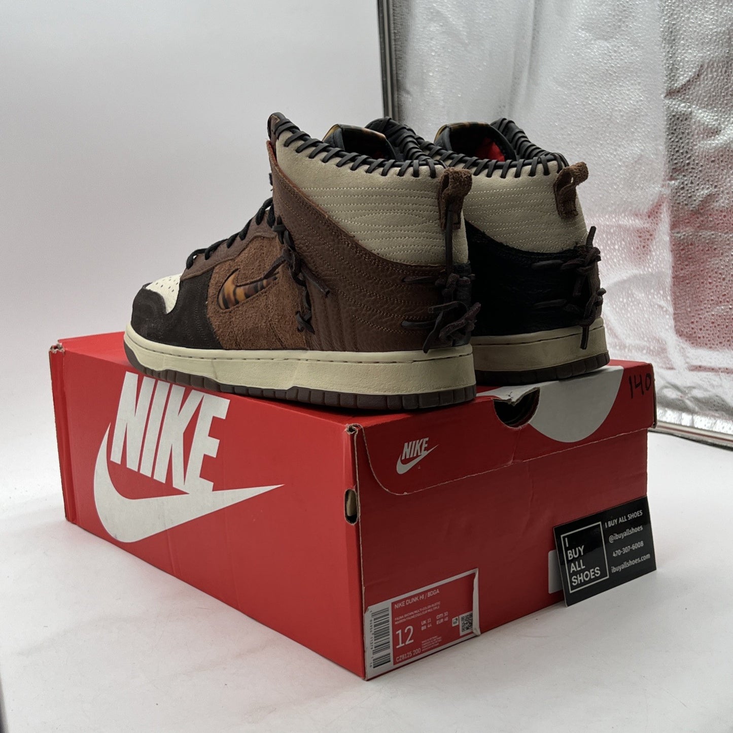 Size 12 - Nike Bodega x Dunk High Legend (CZ8125-200)