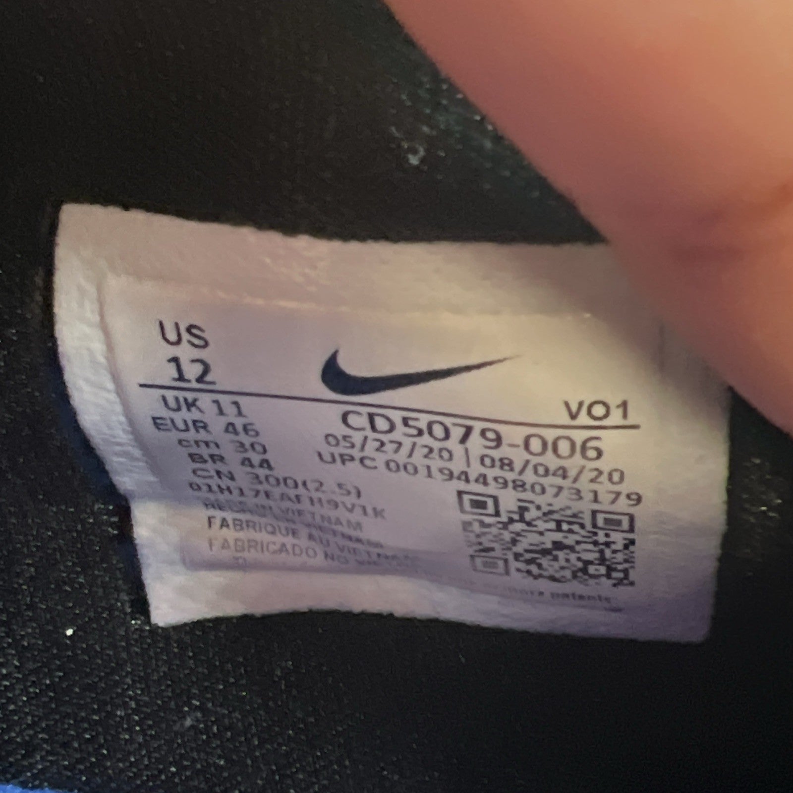 Size 12 - Nike PG 4 Clippers - (CD5079-006)