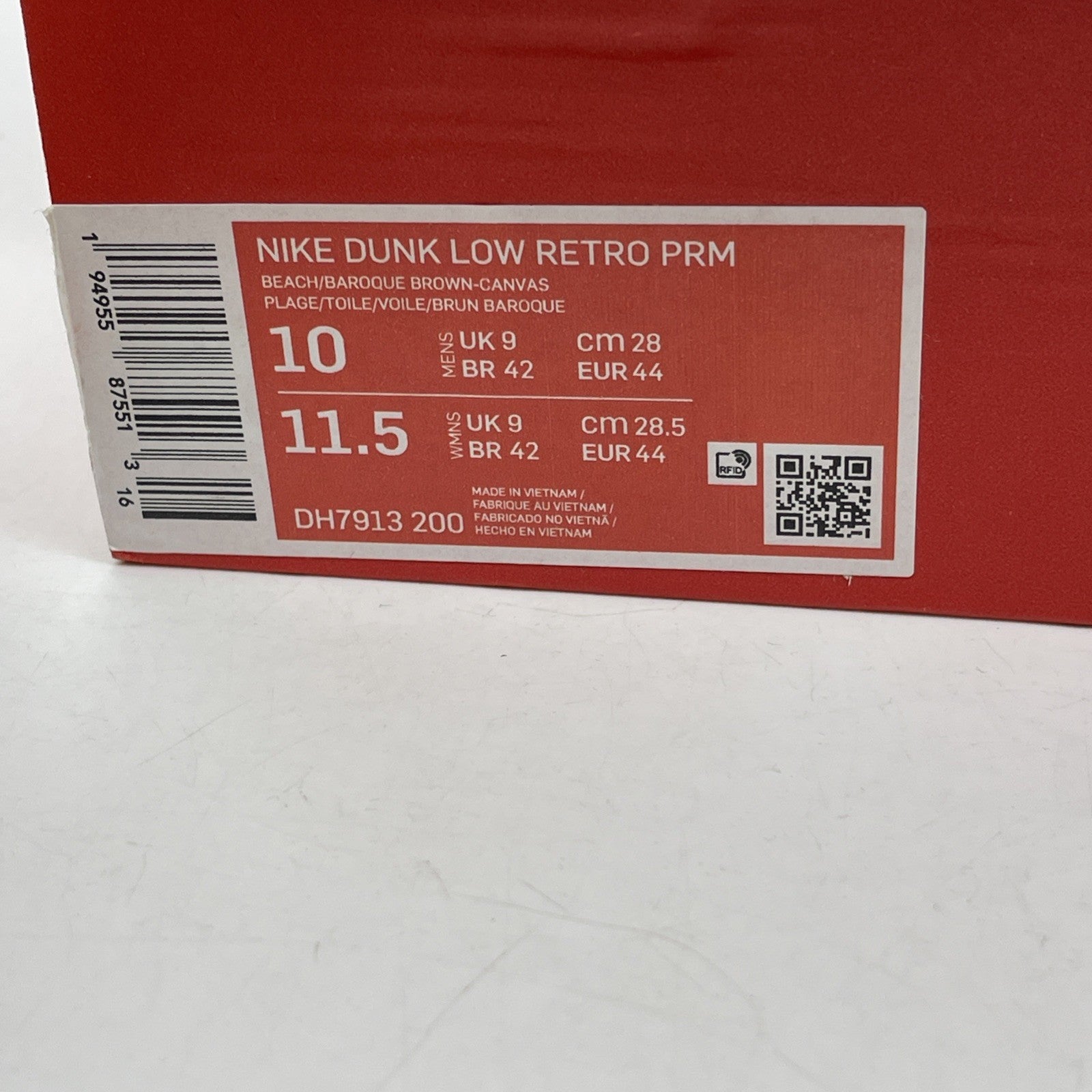 Size 10 - Nike Dunk Premium Low Animal Pack - Cheetah Suede Leather (DH7913-200)