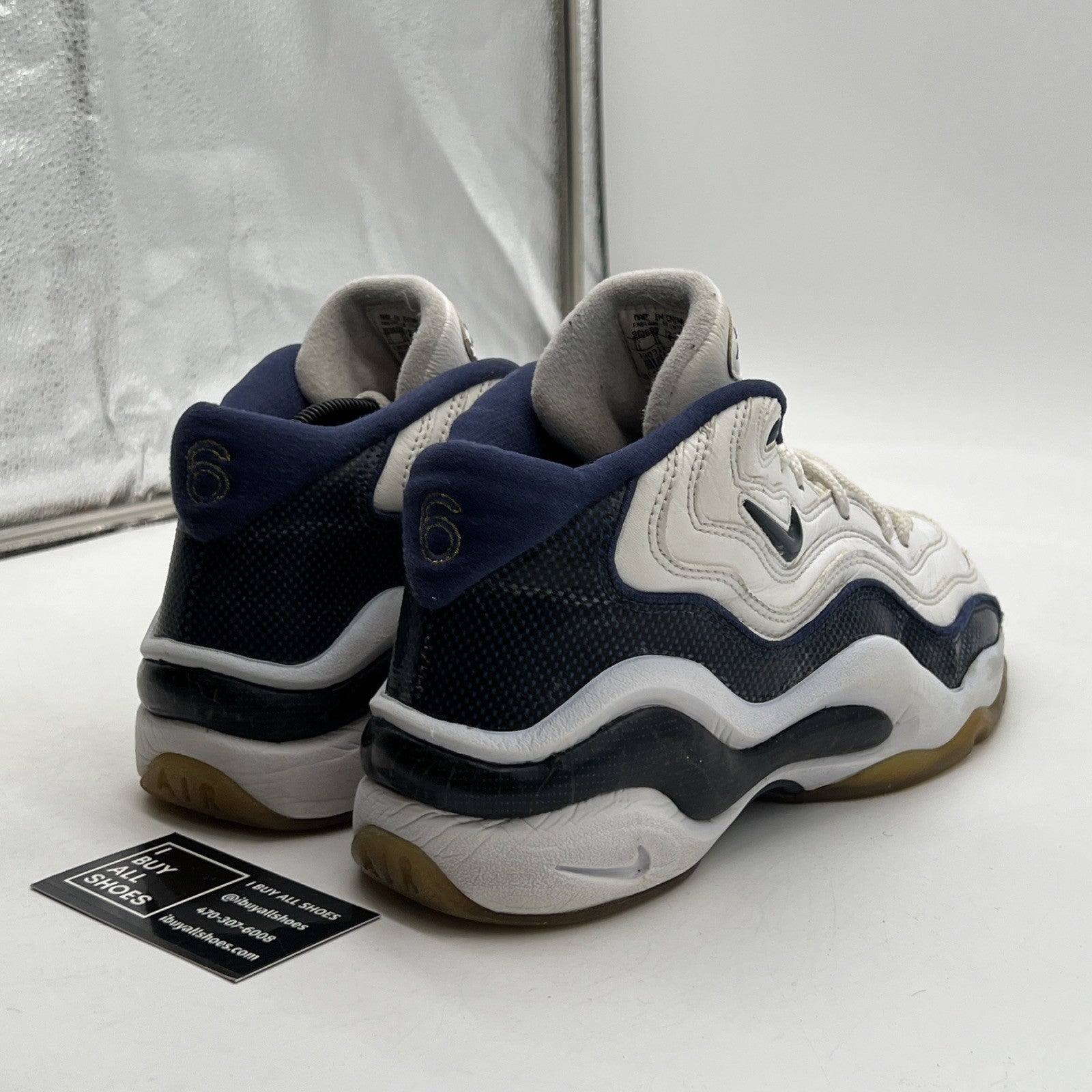 Size 11 - Nike Air Zoom Flight 96 White (130312-141)