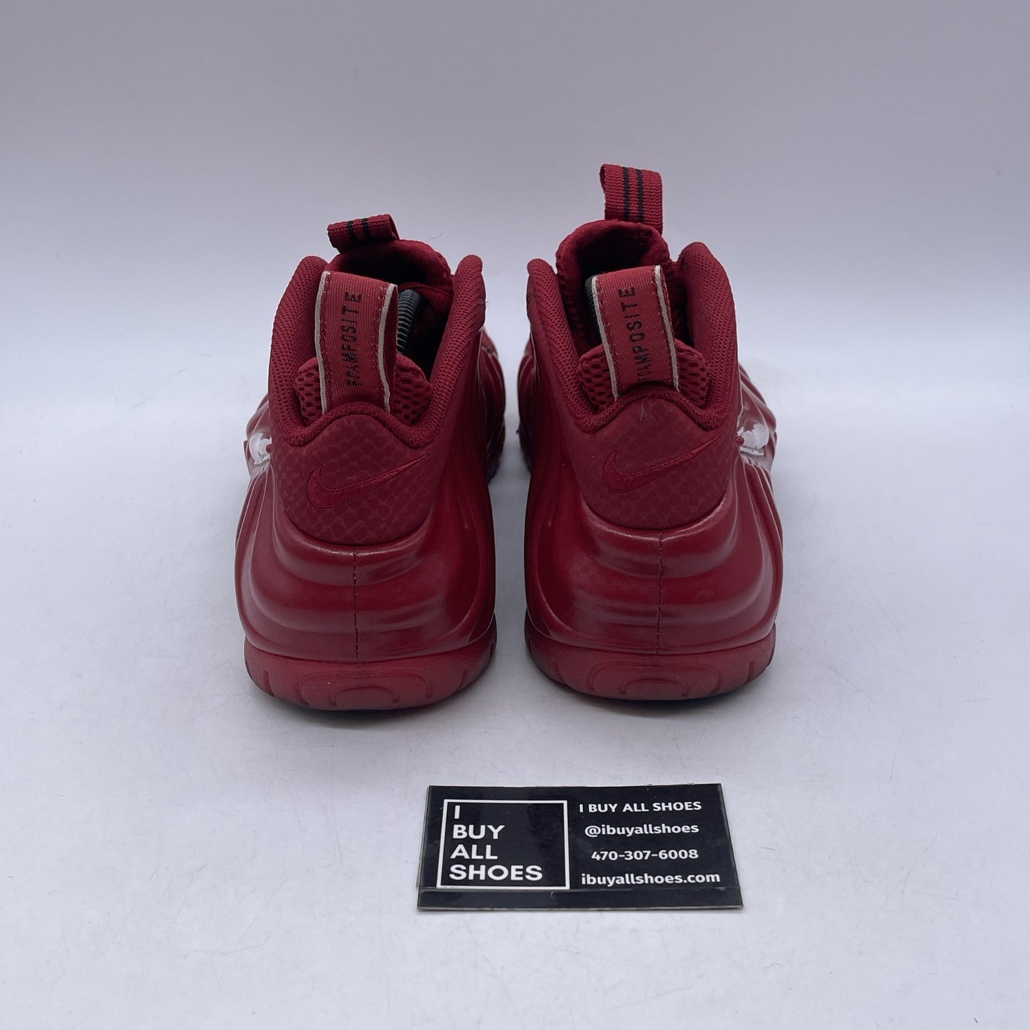 Size 7.5 - Nike Air Foamposite Pro Gym Red (624041-603)