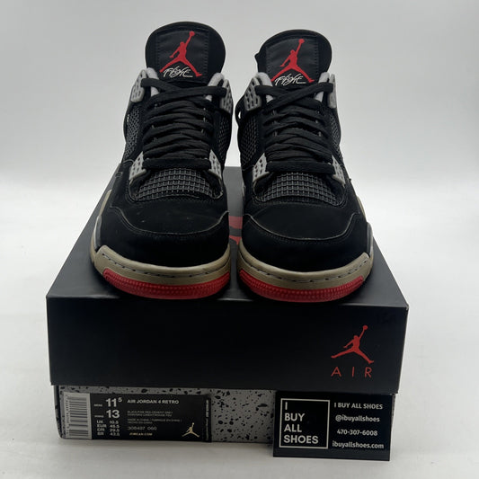 Size 11.5 - Air Jordan 4 Retro OG Mid Bred 2019 (308497-060)