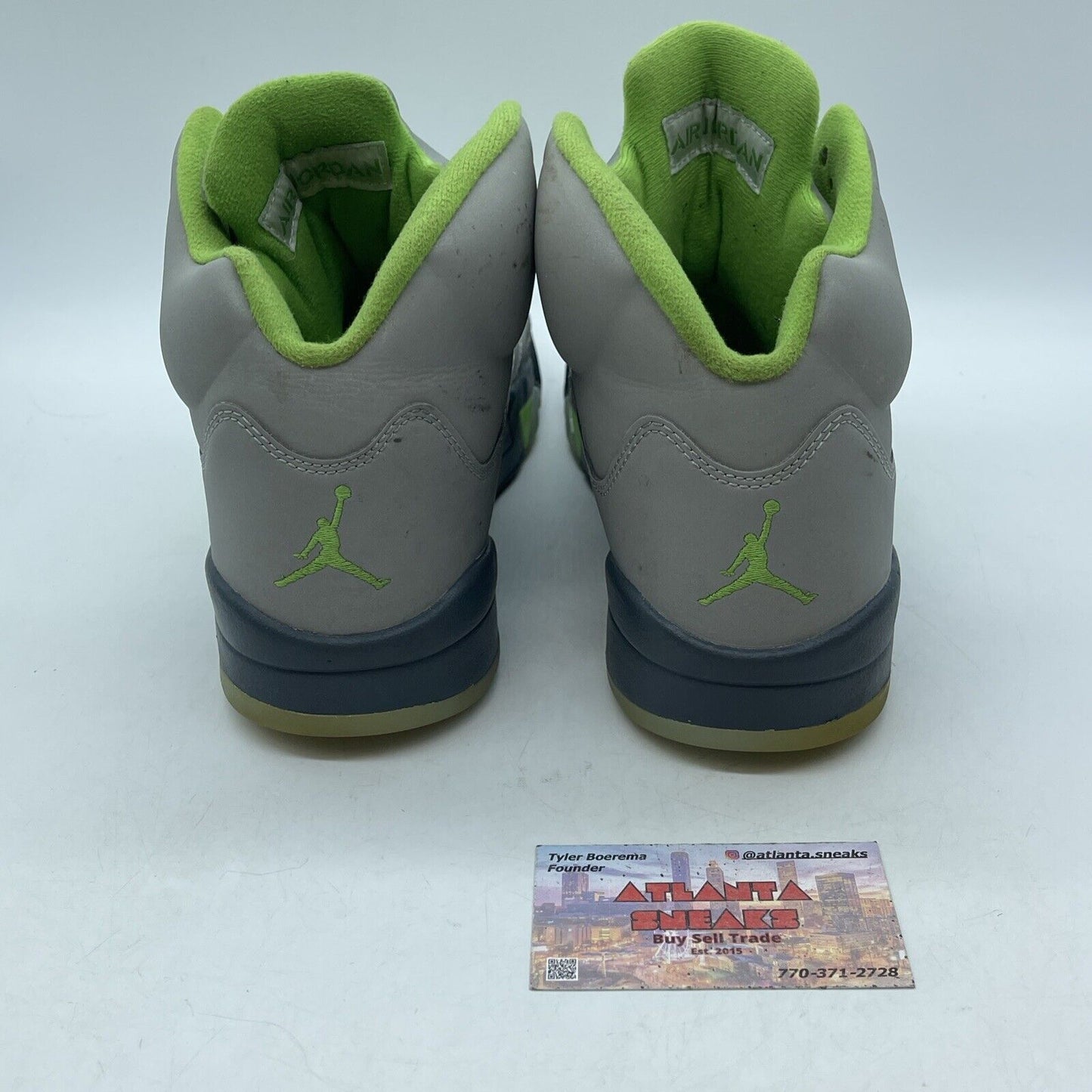 Size 10 - Jordan 5 Retro Green Bean Grey Leather (DM9014-003)