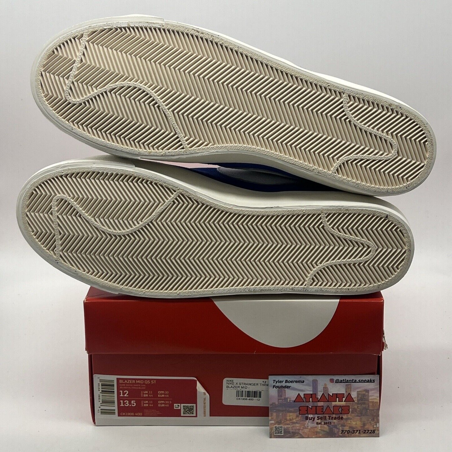 Size 12 - Nike Stranger Things x Blazer Mid OG Collection Suede (CK1906-400)