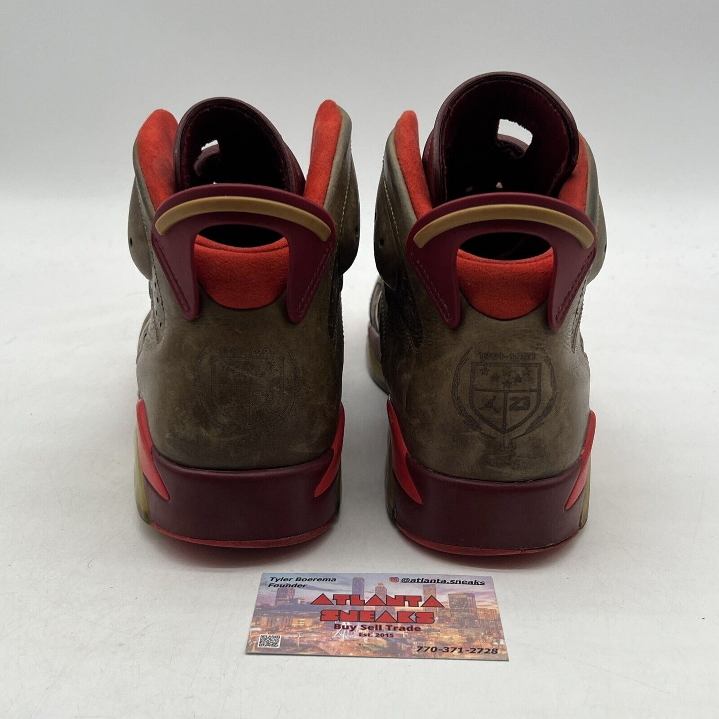 Size 10 - Air Jordan 6 Retro Cigar (384664-250)