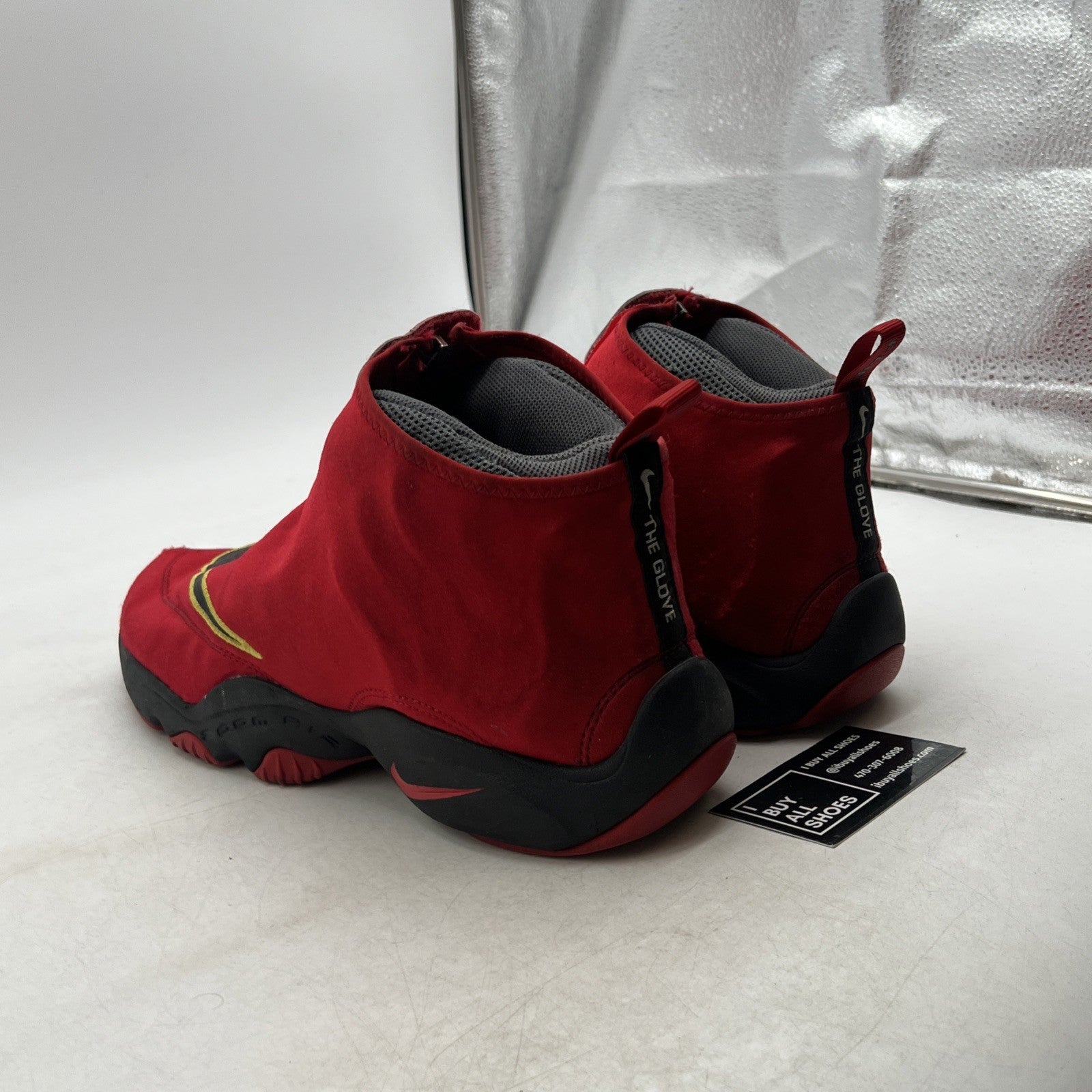 Size 13 - Nike Air Zoom Flight The Glove Miami Heat (616772-600)