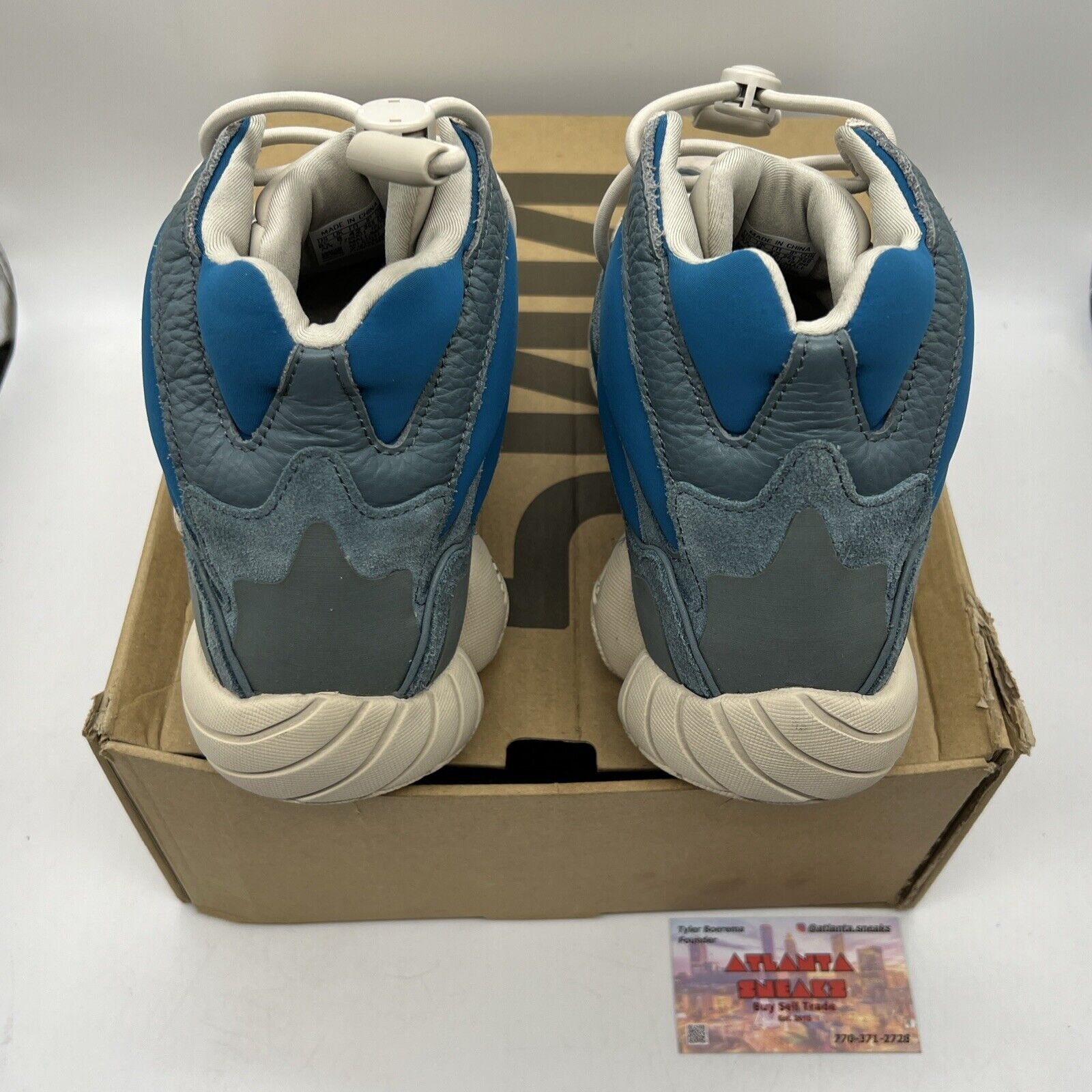 Size 8.5 - adidas Yeezy 500 High Frosted Blue (GZ554)