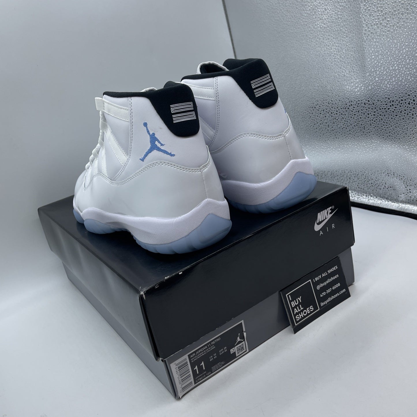 Size 11 - Air Jordan 11 Retro 2024 Legend Blue Columbia Leather (CT8012-104)