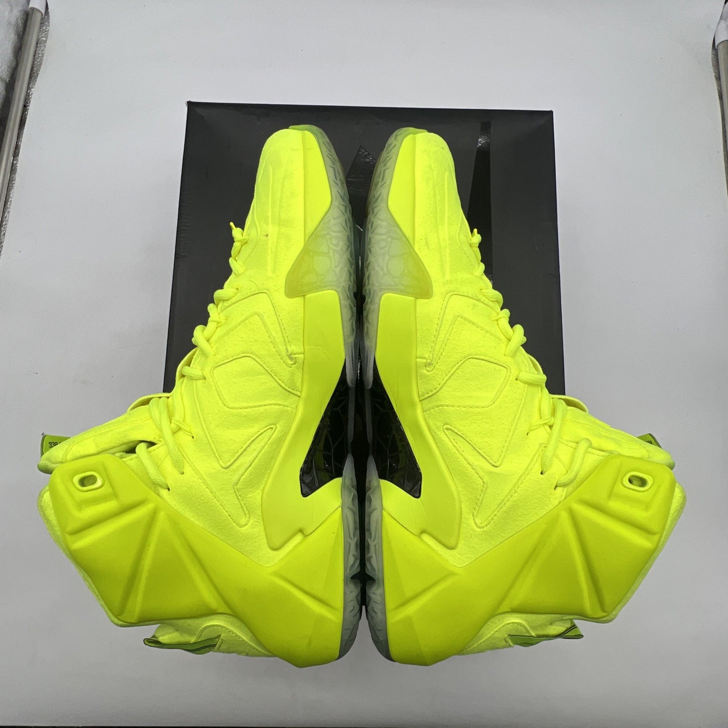 Size 13 - Nike LeBron 12 EXT Tennis Ball (748861-700)