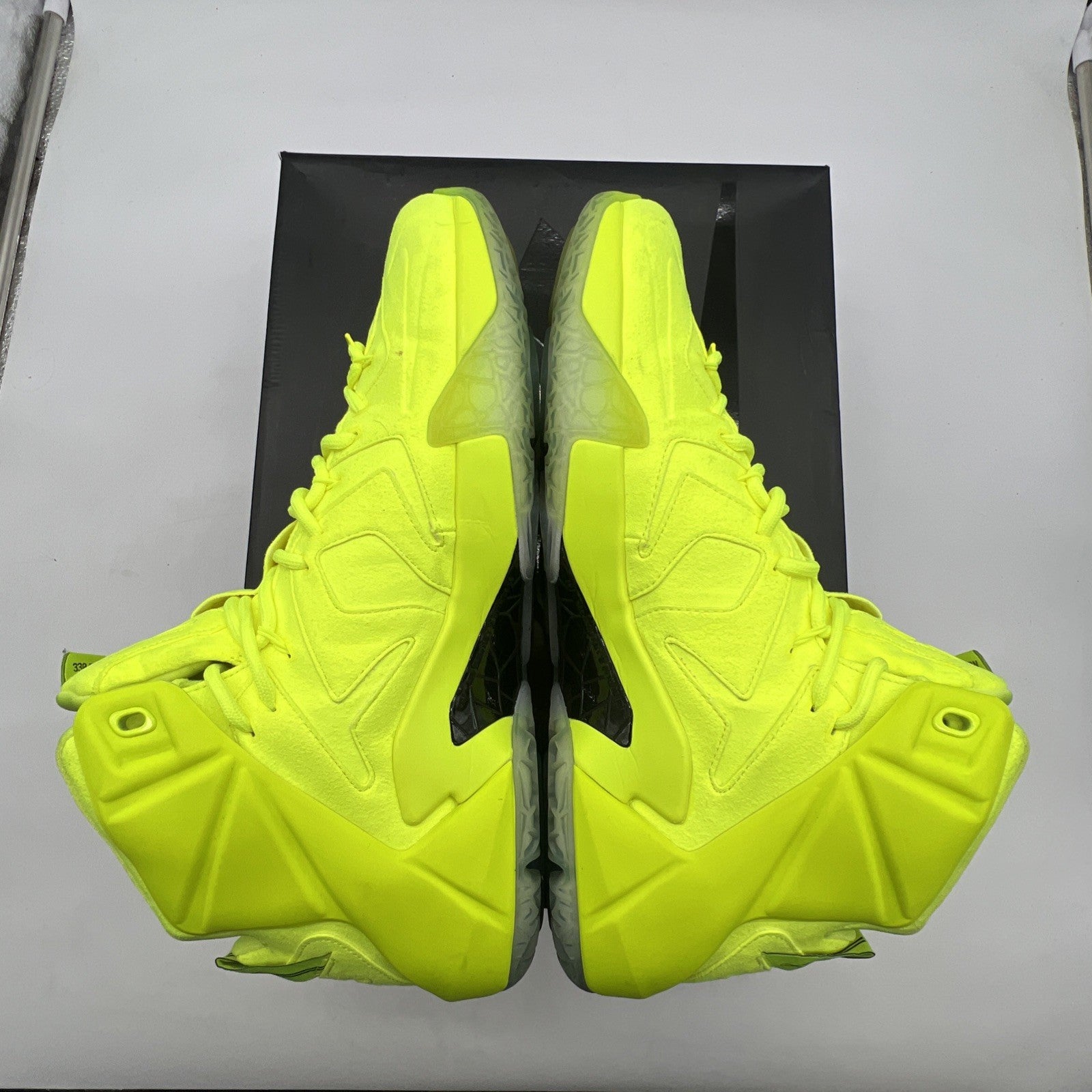 Size 13 - Nike LeBron 12 EXT Tennis Ball (748861-700)