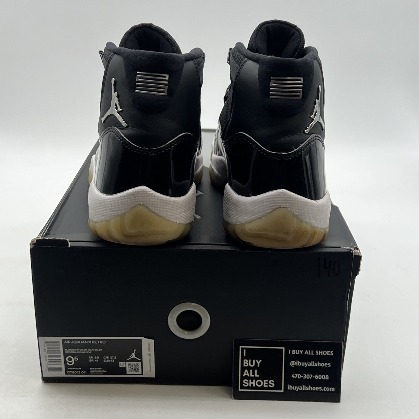 Size 9.5 - Air Jordan 11 Retro High Jubilee / 25th Anniversary (CT8012-011)