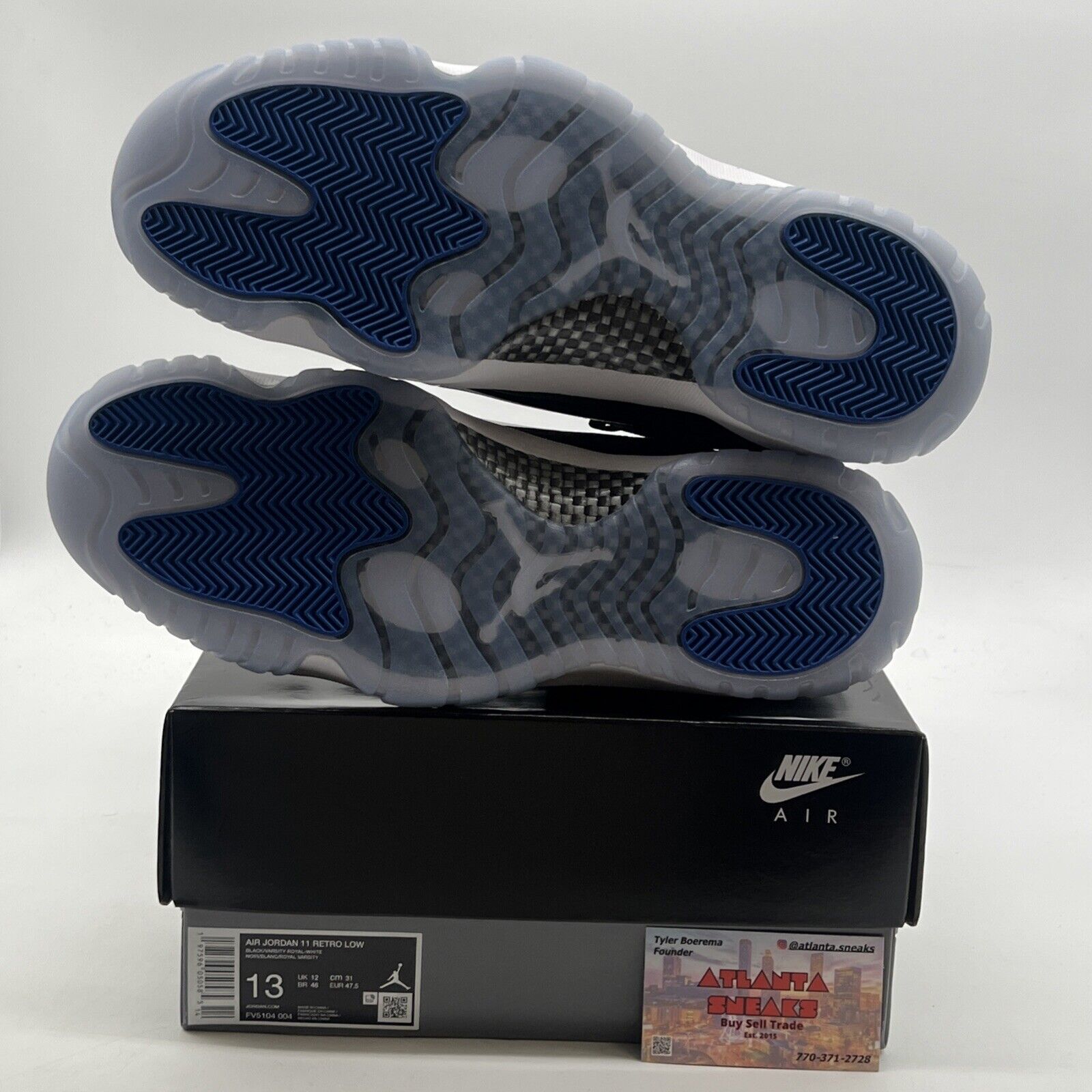 Size 13 - Air Jordan 11 Retro Low Space Jam (FV5104-004)