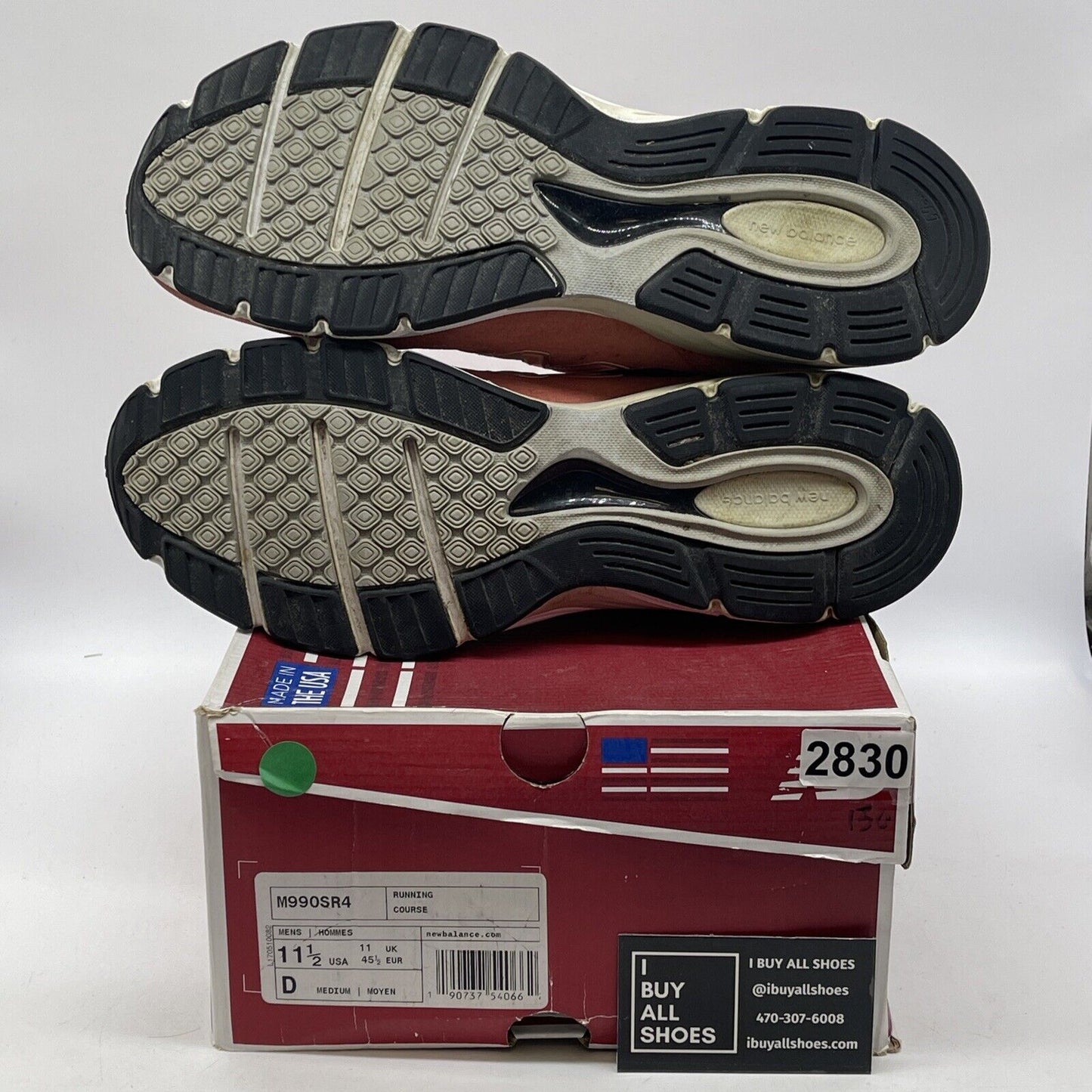 Size 11.5 - New Balance 990v4 Made in USA Sunrise Rose Suede (M990SR4)