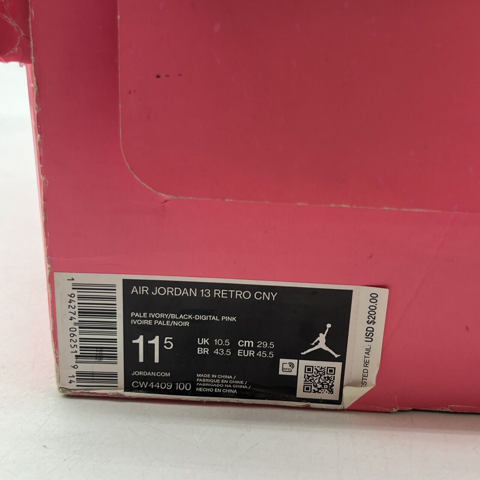 Size 11.5 - Air Jordan 13 Retro Chinese New Year (CW4409-100)