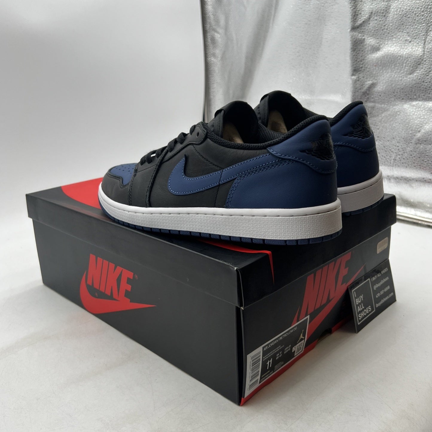 Size 11 - Air Jordan 1 Low OG Mystic Navy (CZ0790-041)