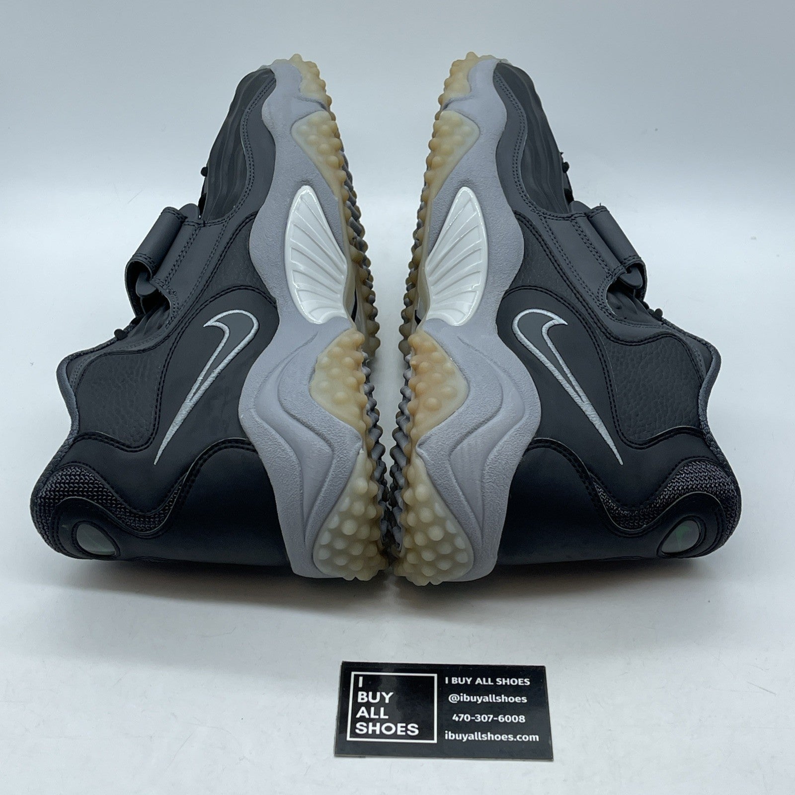 Size 13 - Nike Air Zoom Turf Jet 97 Packers 2013 Grey Black (554989-001)