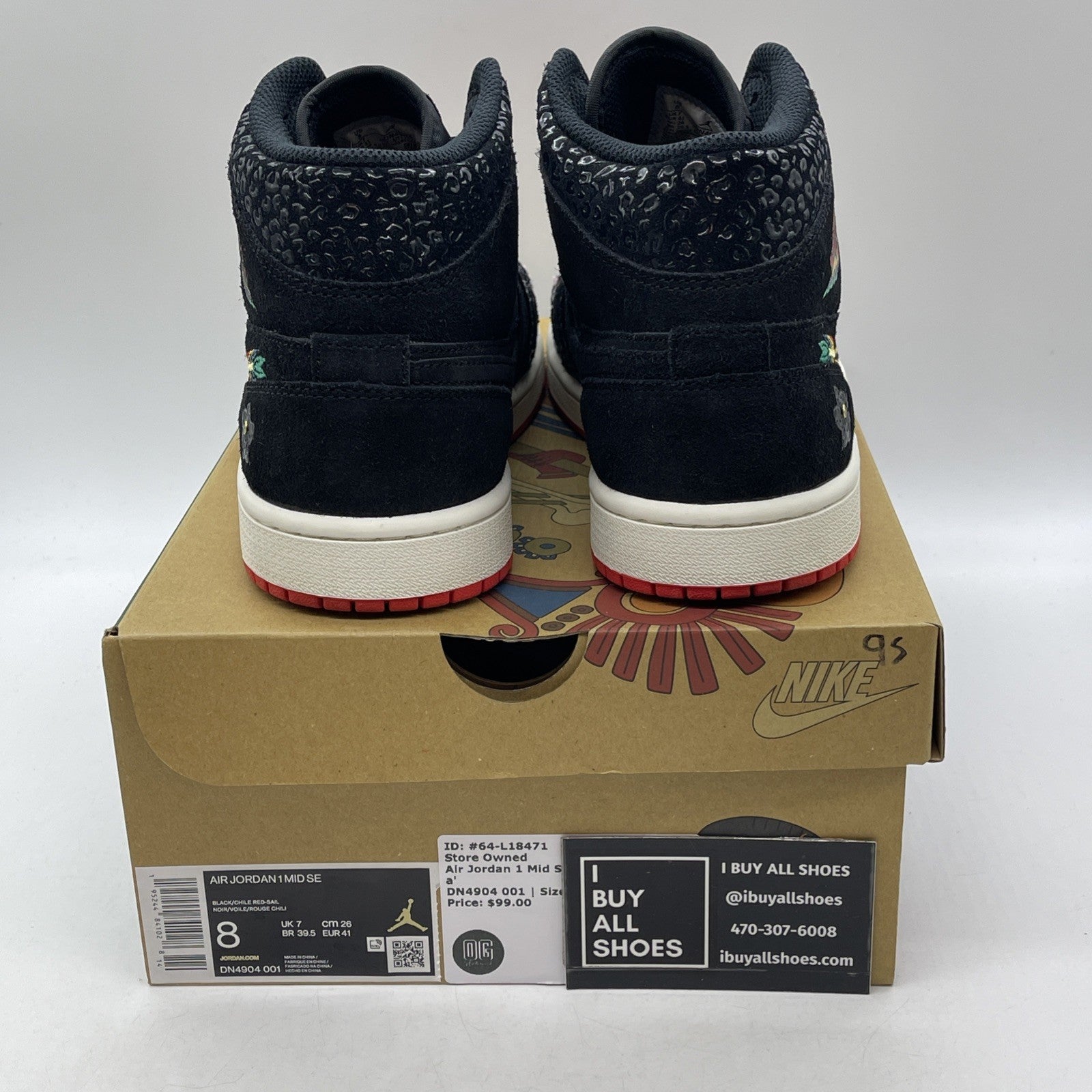 Size 8 - Air Jordan 1 SE Mid SiEMPRE Familia (DN4904-001)