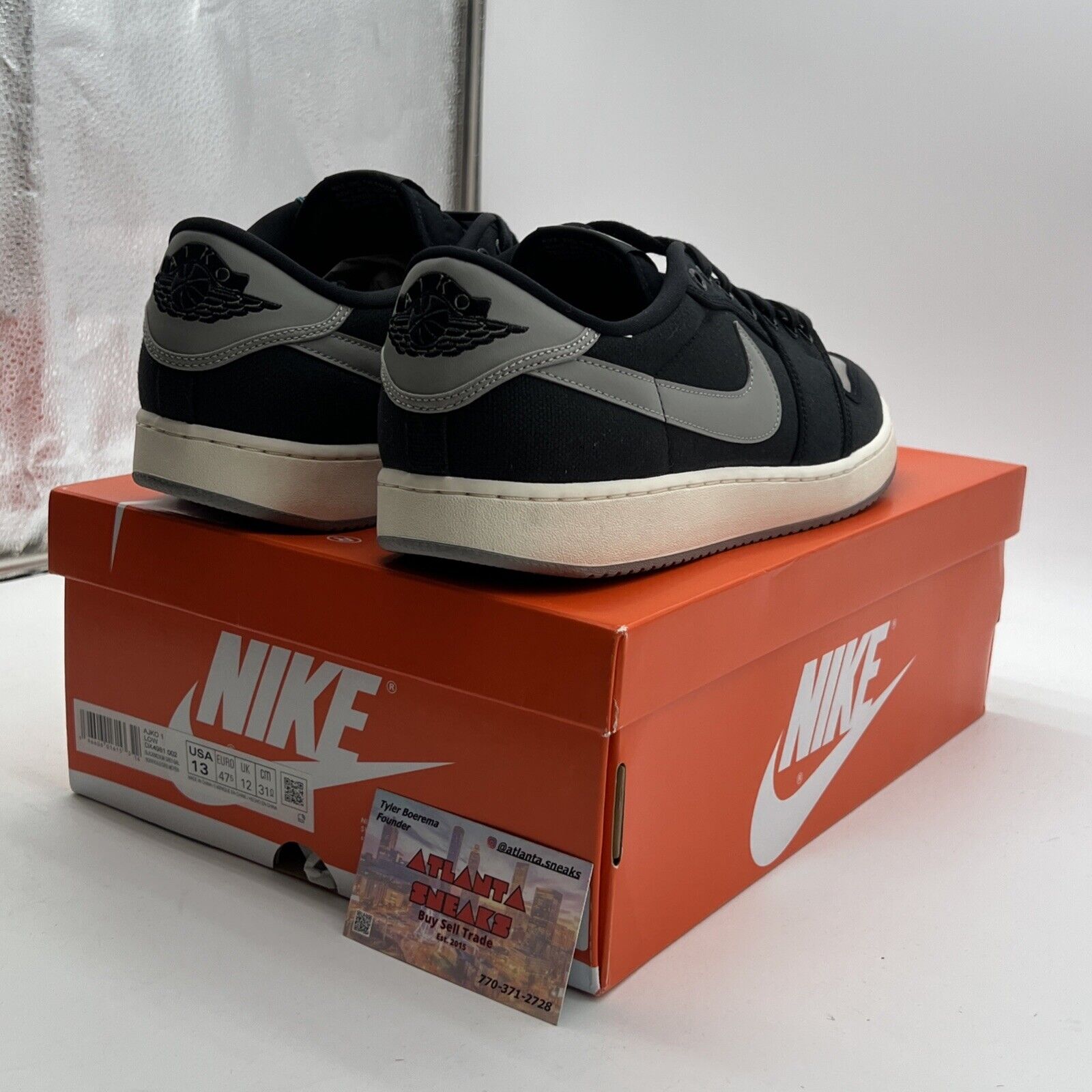 Size 13 - Air Jordan 1 KO Low Shadow (DX4981-002)