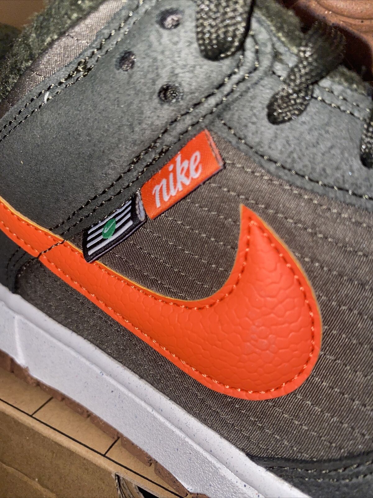 Nike Dunk Low Retro NN Sequoia/Orange-Medium Olive DD3358-300 Men's Size 11