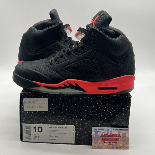 Size 10 - Air Jordan 5 Retro 3Lab5 Infrared (599581-010)