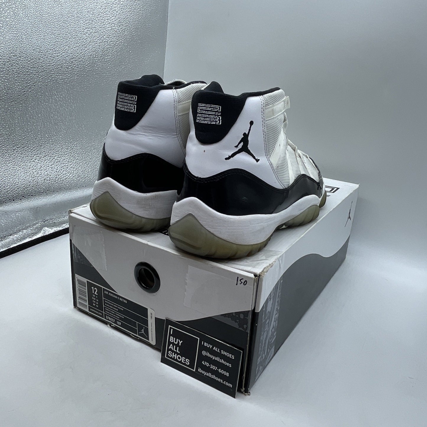 Size 12 - Air Jordan 11 Retro Concord 2011 (378037-107)