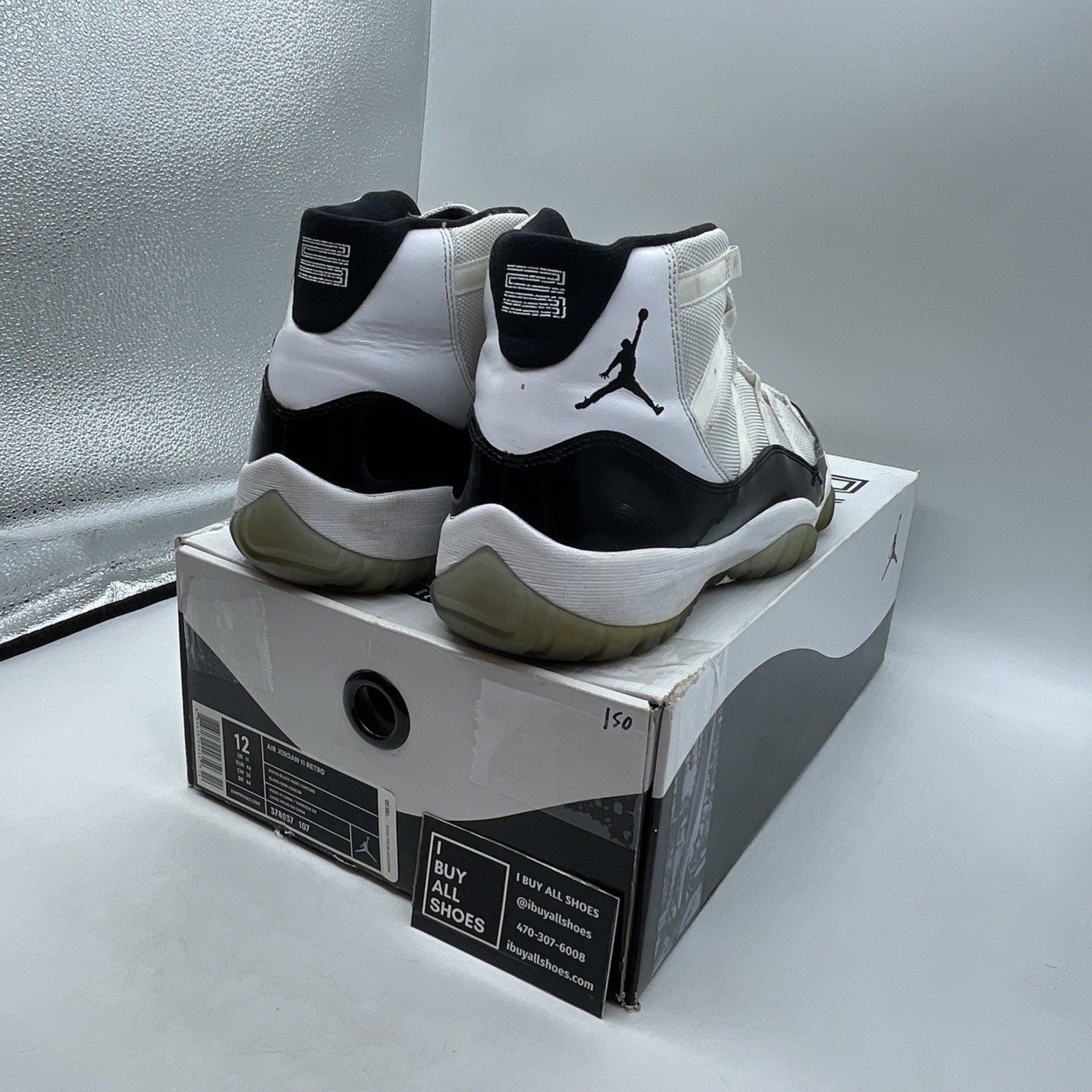 Size 12 - Air Jordan 11 Retro Concord 2011 (378037-107)