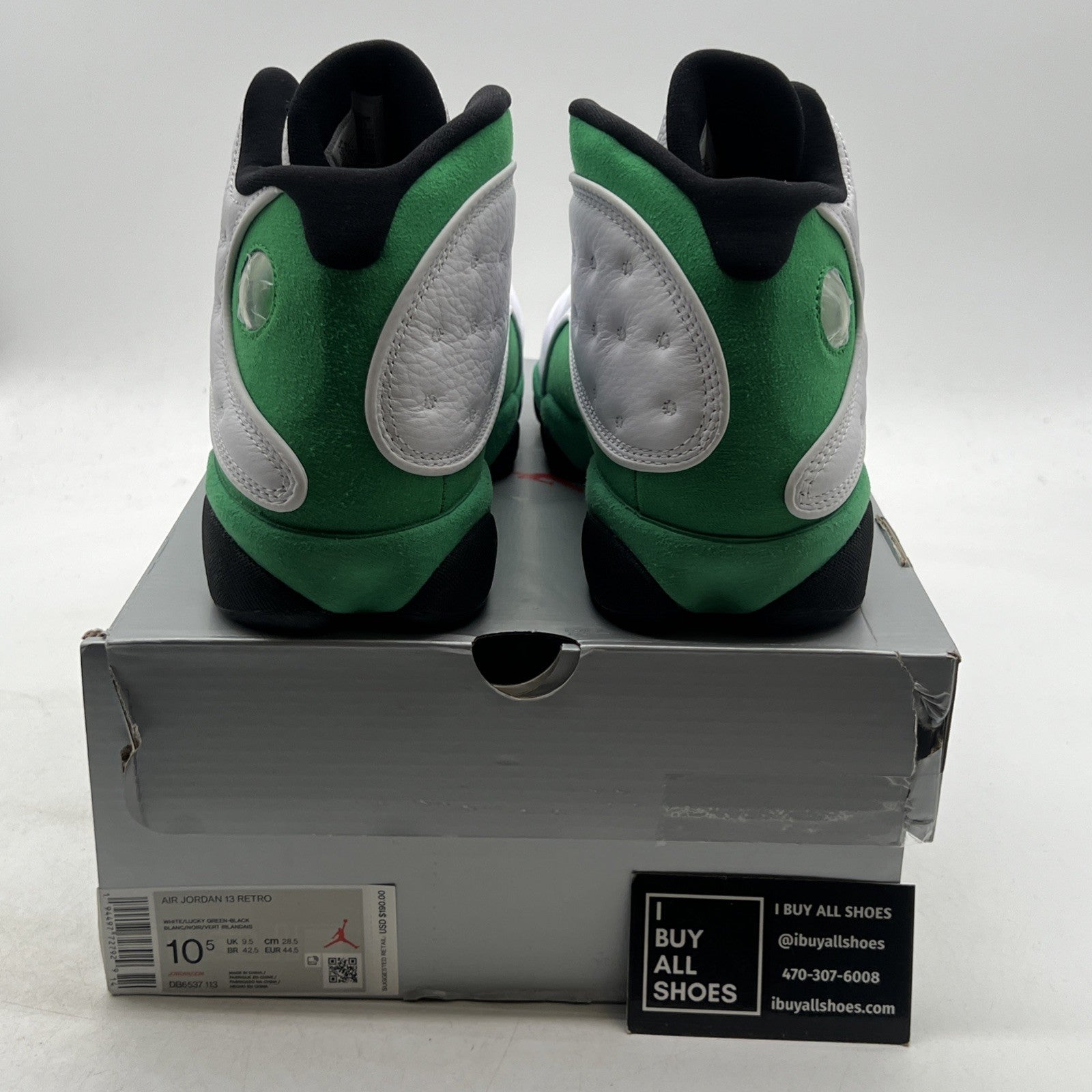 Size 10.5 - Air Jordan 13 Retro Lucky Green 2020 - (DB6537-113)