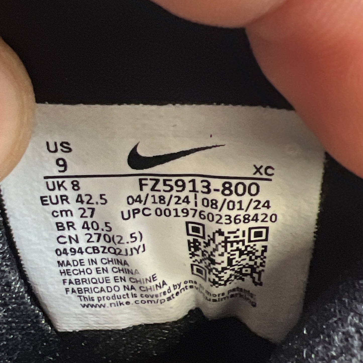 Size 9 - Nike Zoom KD 4 2024 Christmas (FZ5913-800)
