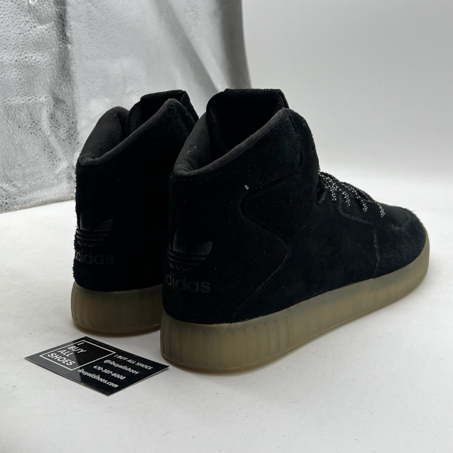 Size 13 - Adidas Originals Tubular Invader 2.0 Sneaker  Black (S80403)