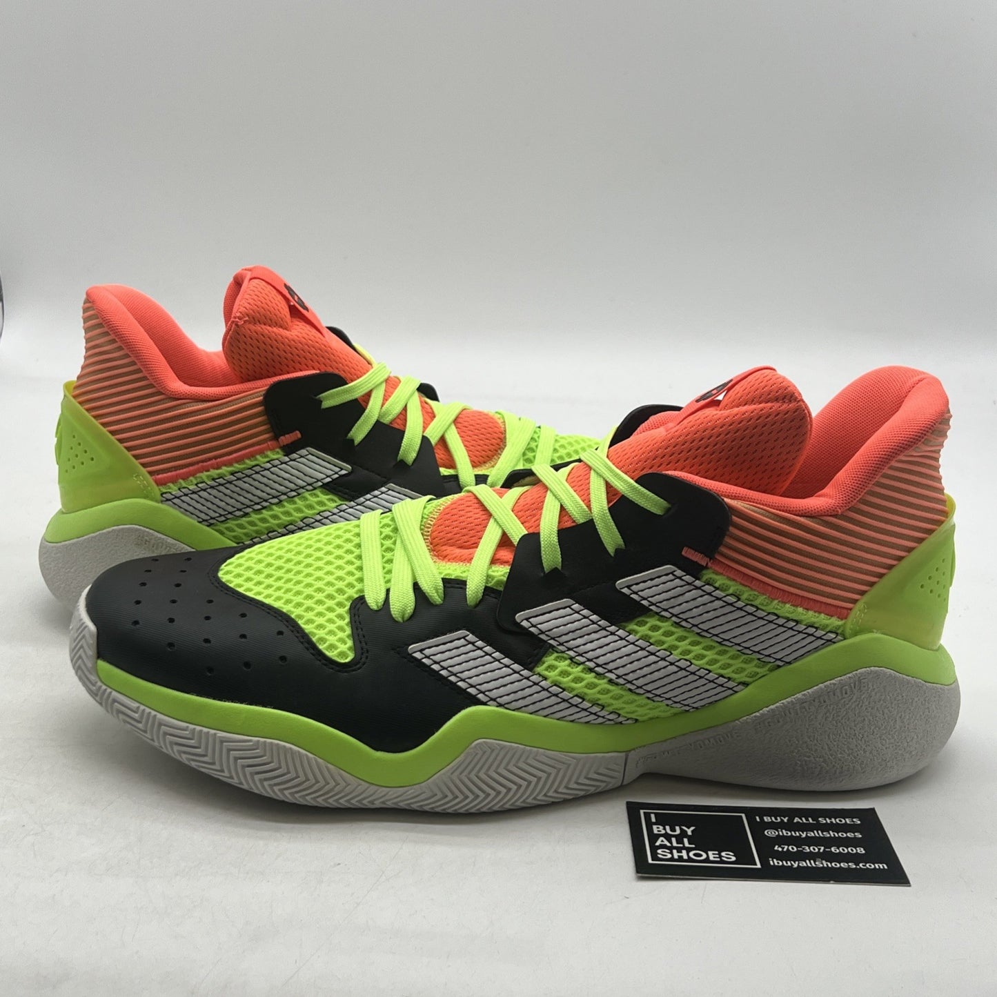 Size 14 - Adidas Harden Stepback Signal Coral (EF9890)