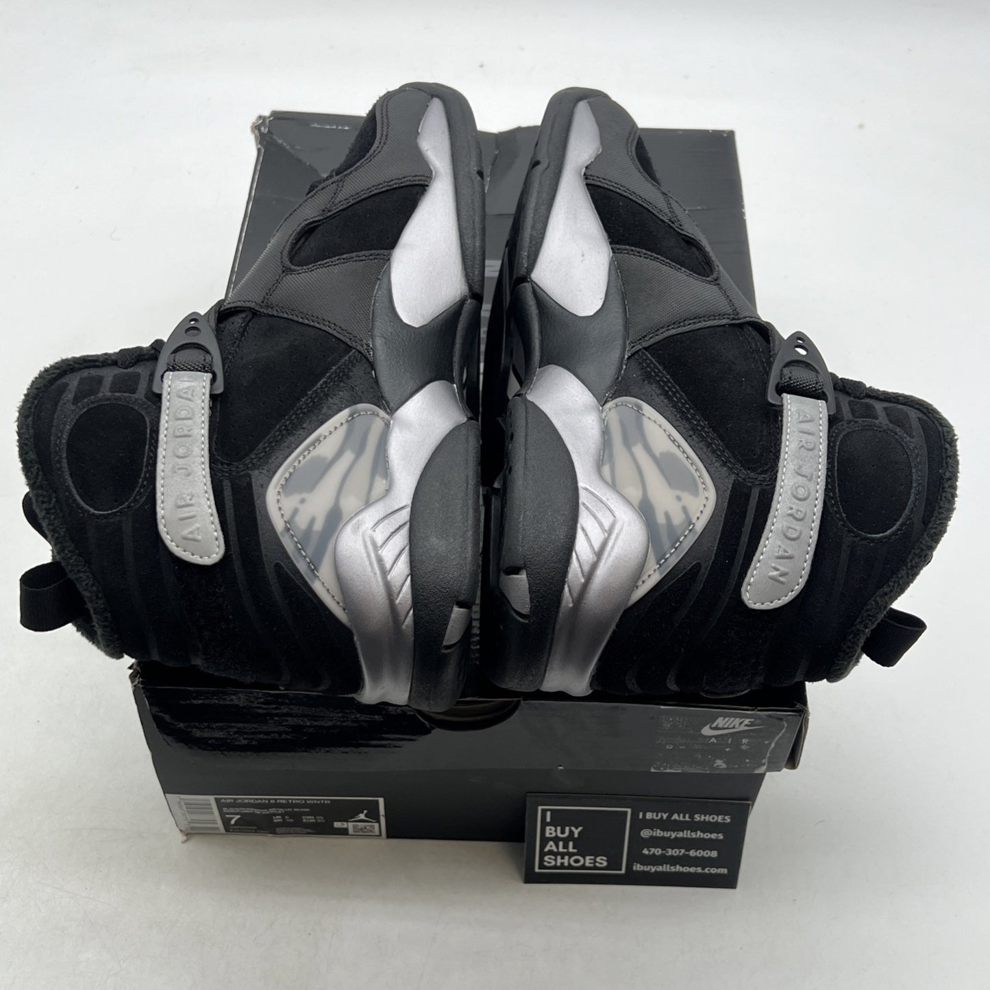 Size 7 - Air Jordan 8 Retro Winterized Gunsmoke (FD1334-001)