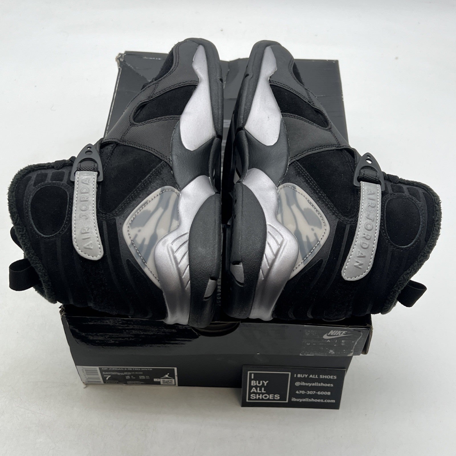 Size 7 - Air Jordan 8 Retro Winterized Gunsmoke (FD1334-001)