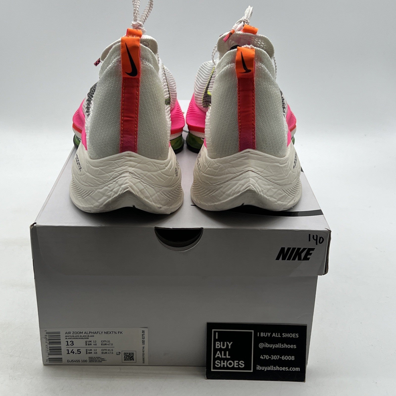 Size 13 - Nike Air Zoom Alphafly NEXT% Flyknit Rawdacious 2021 - (DJ5455-100)