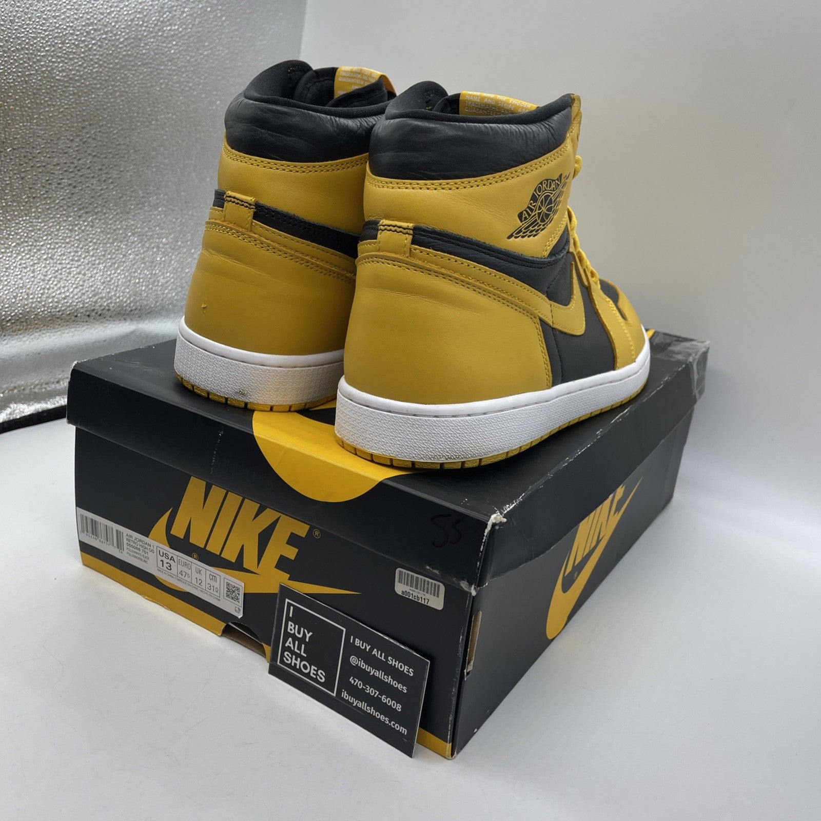 Size 13 - Air Jordan 1 Retro OG High Pollen (555088-701)