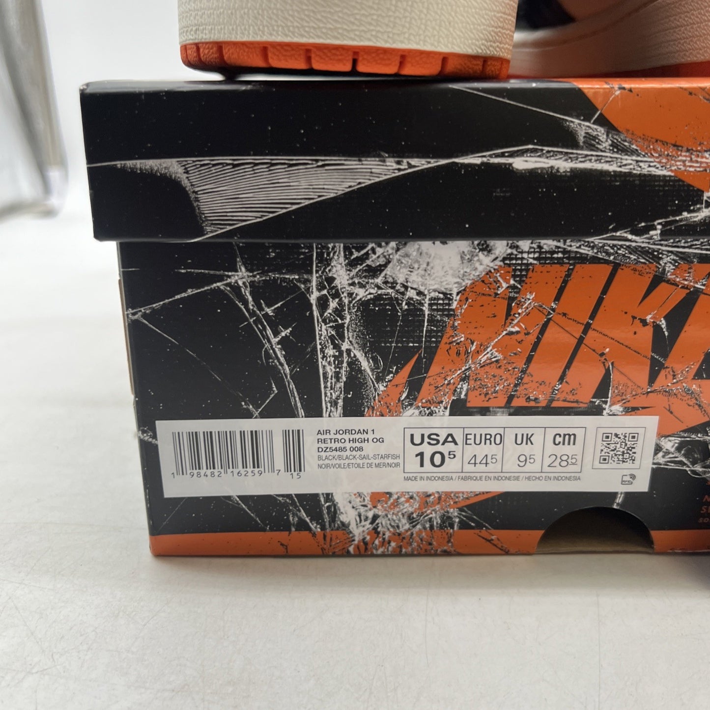 Size 10.5 - Air Jordan 1 Retro OG 2025 High Shattered Backboard (DZ5485-008)