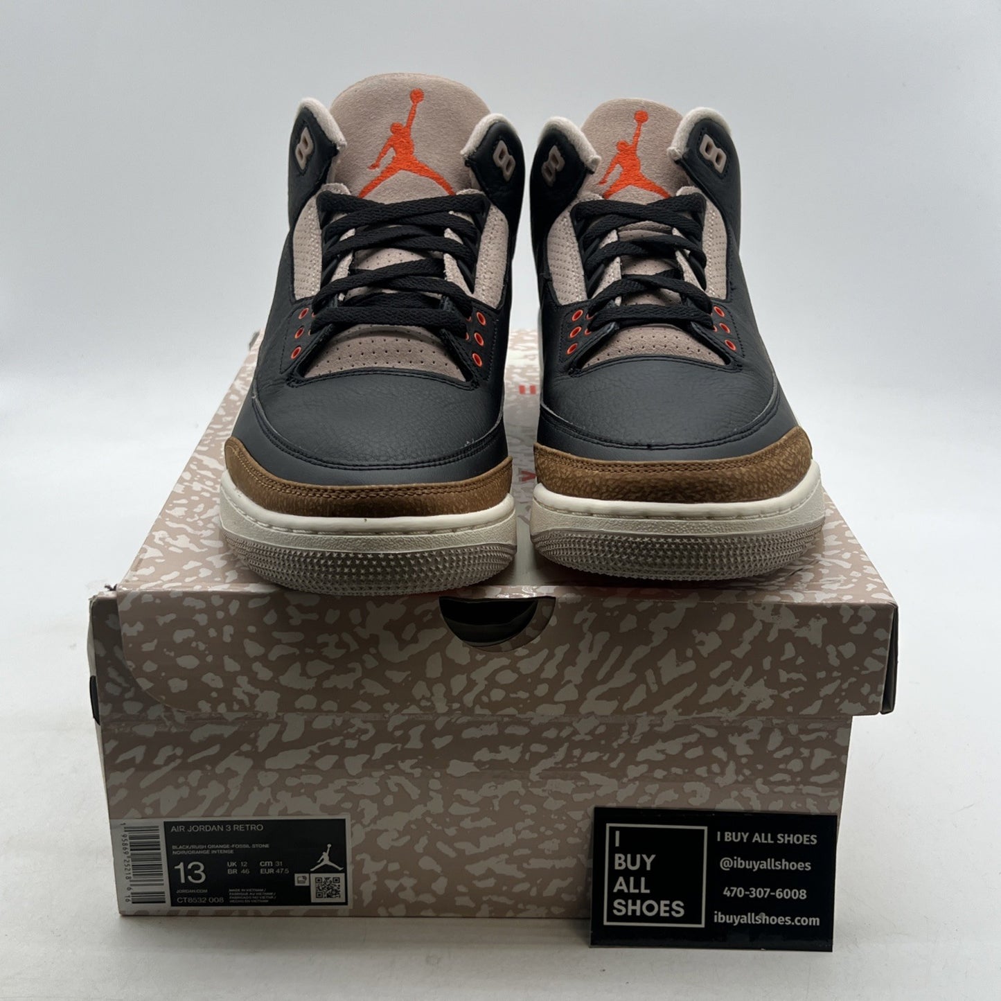 Size 13 - Air Jordan 3 Retro Mid Desert Elephant (CT8532-008)