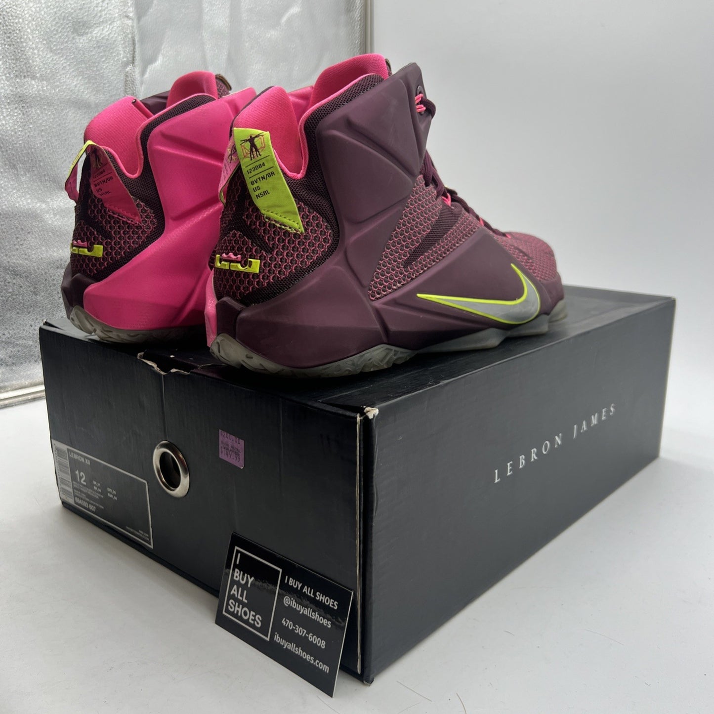 Size 12 - Nike LeBron 12 Double Helix (684593-607)