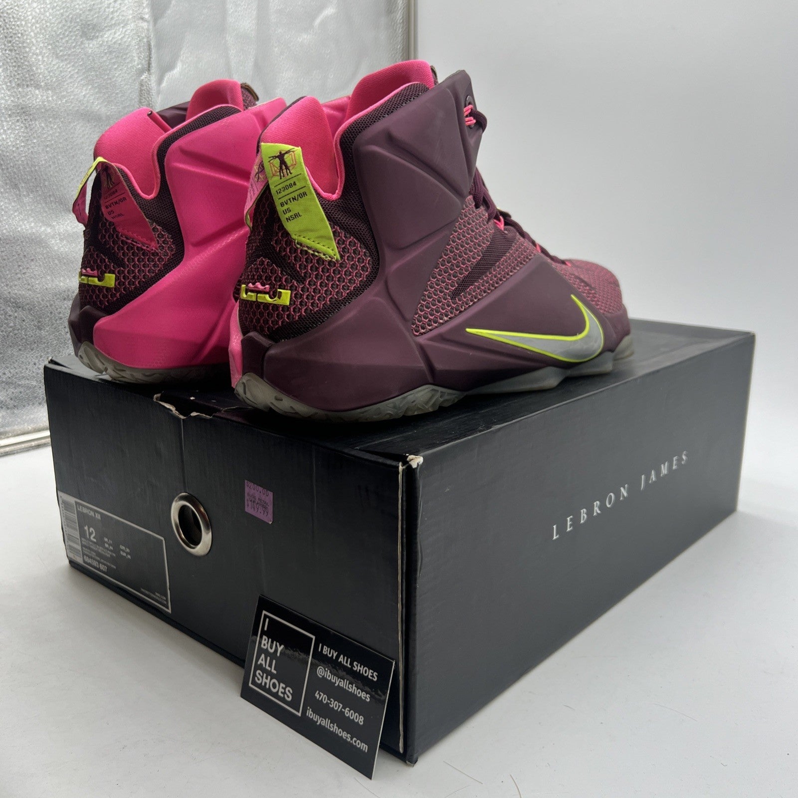 Size 12 - Nike LeBron 12 Double Helix (684593-607)