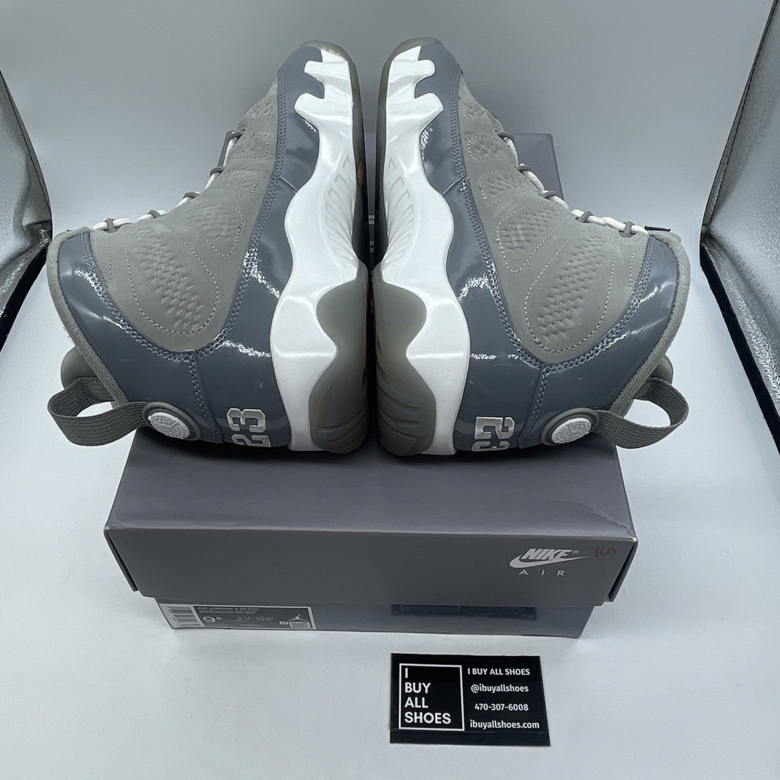 Size 9.5 - Air Jordan 9 Retro 2025 Cool Grey Suede Leather (HV4794-011)