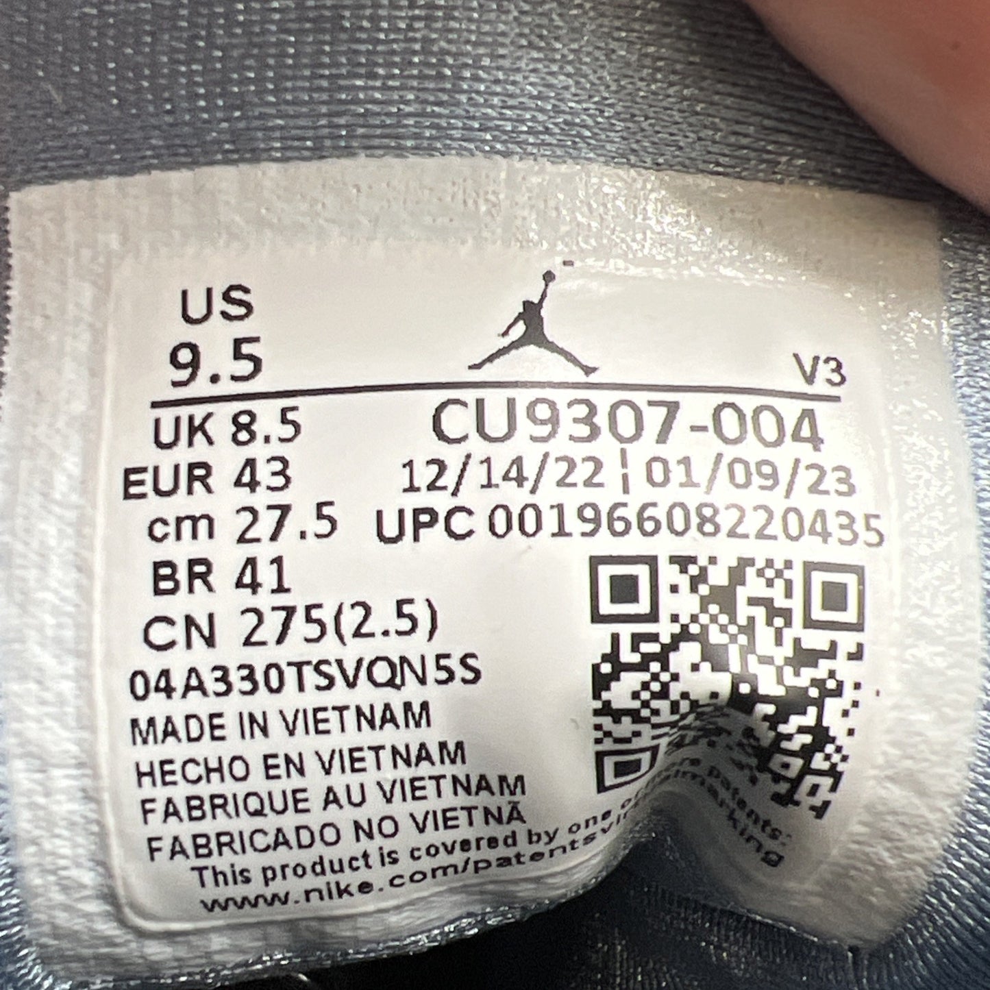 Size 9.5 - Air Jordan 7 Retro 2023 Chambray (CU9307-004)