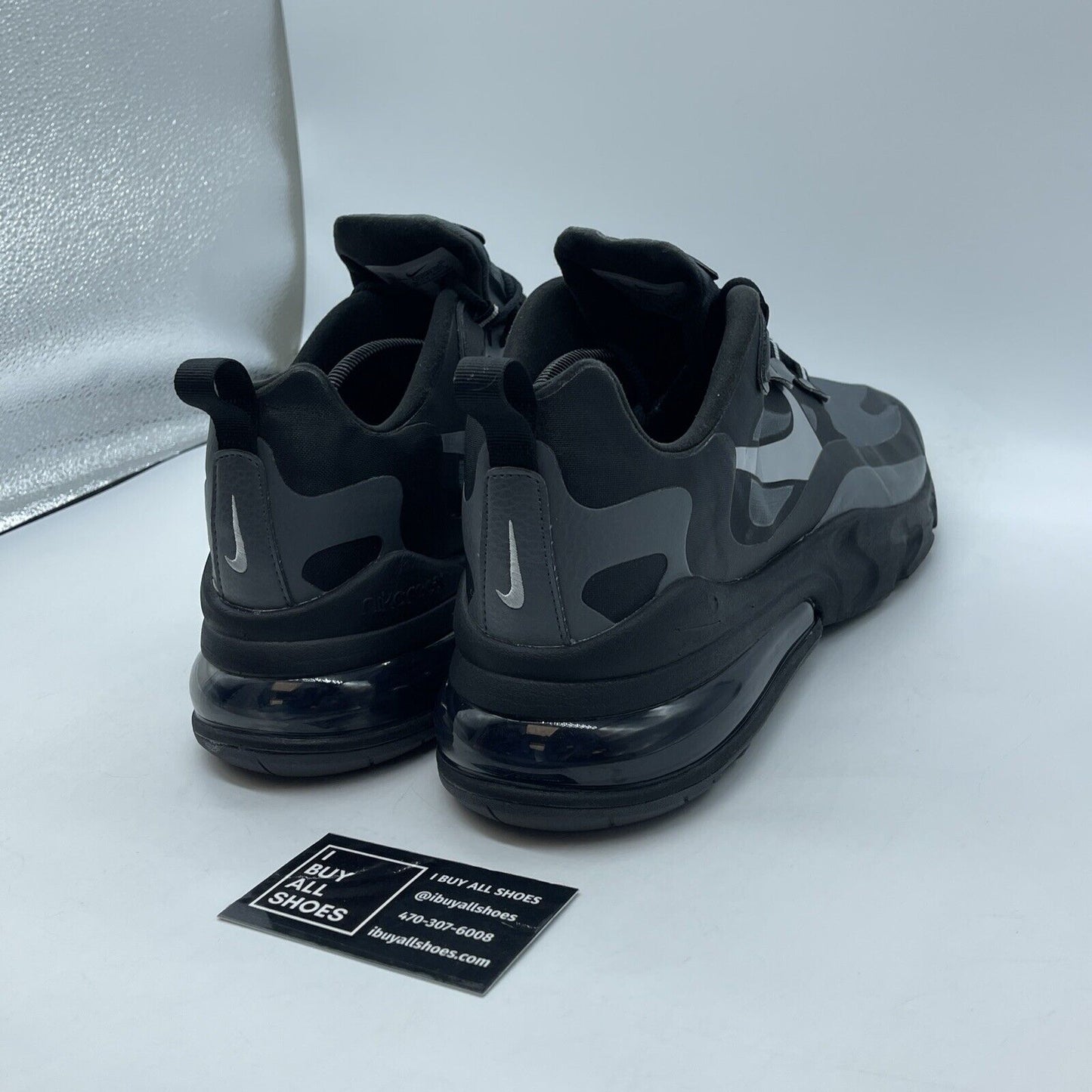 Size 12 - Nike Air Max 270 React WTR Waterproof Suede Leather (CD2049-001)