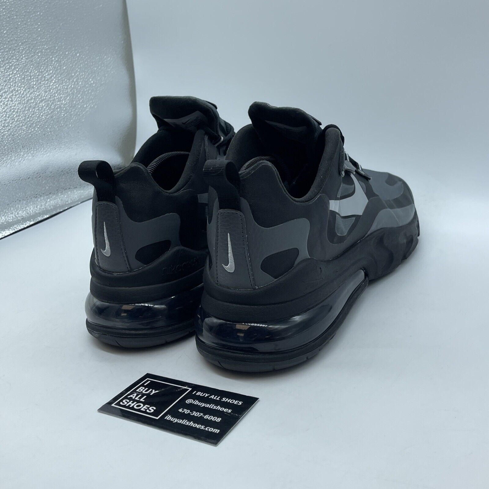 Size 12 - Nike Air Max 270 React WTR Waterproof Suede Leather (CD2049-001)