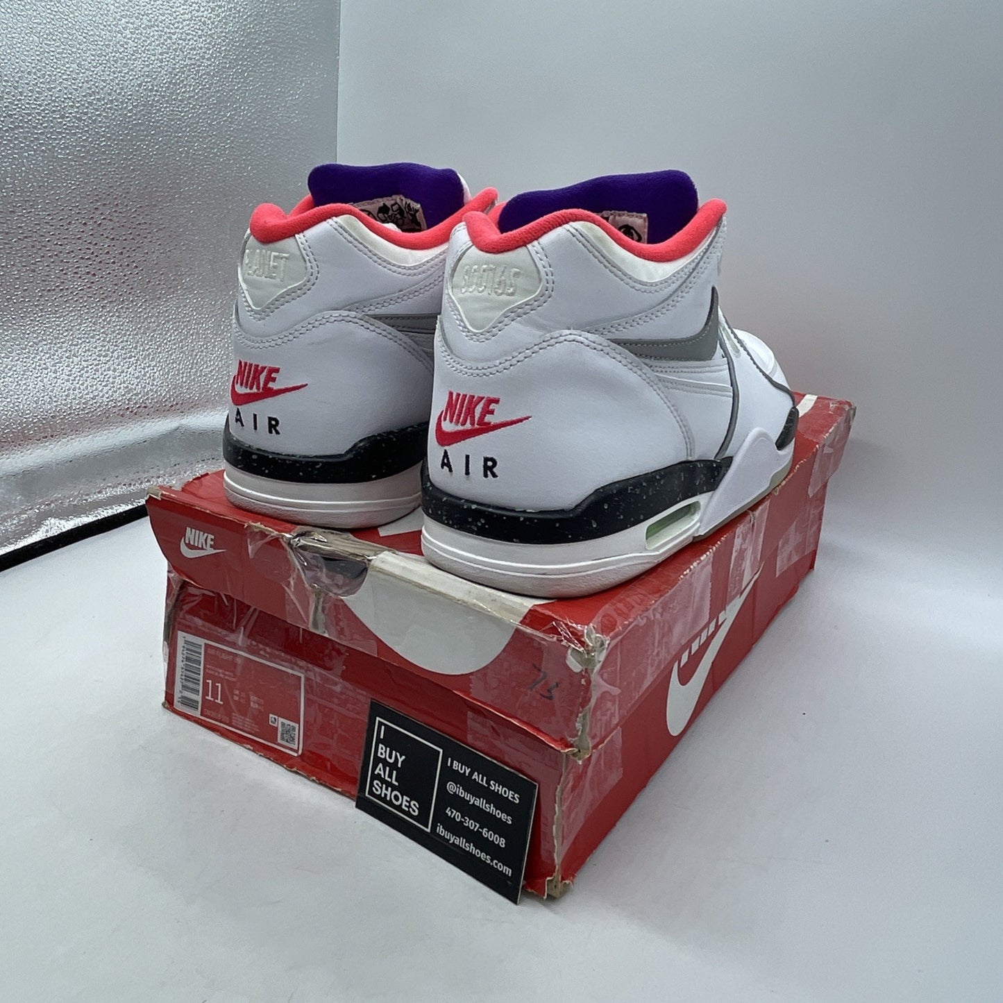 Size 11 - Nike Air Flight 89 Planet of Hoops (CW2616-101)