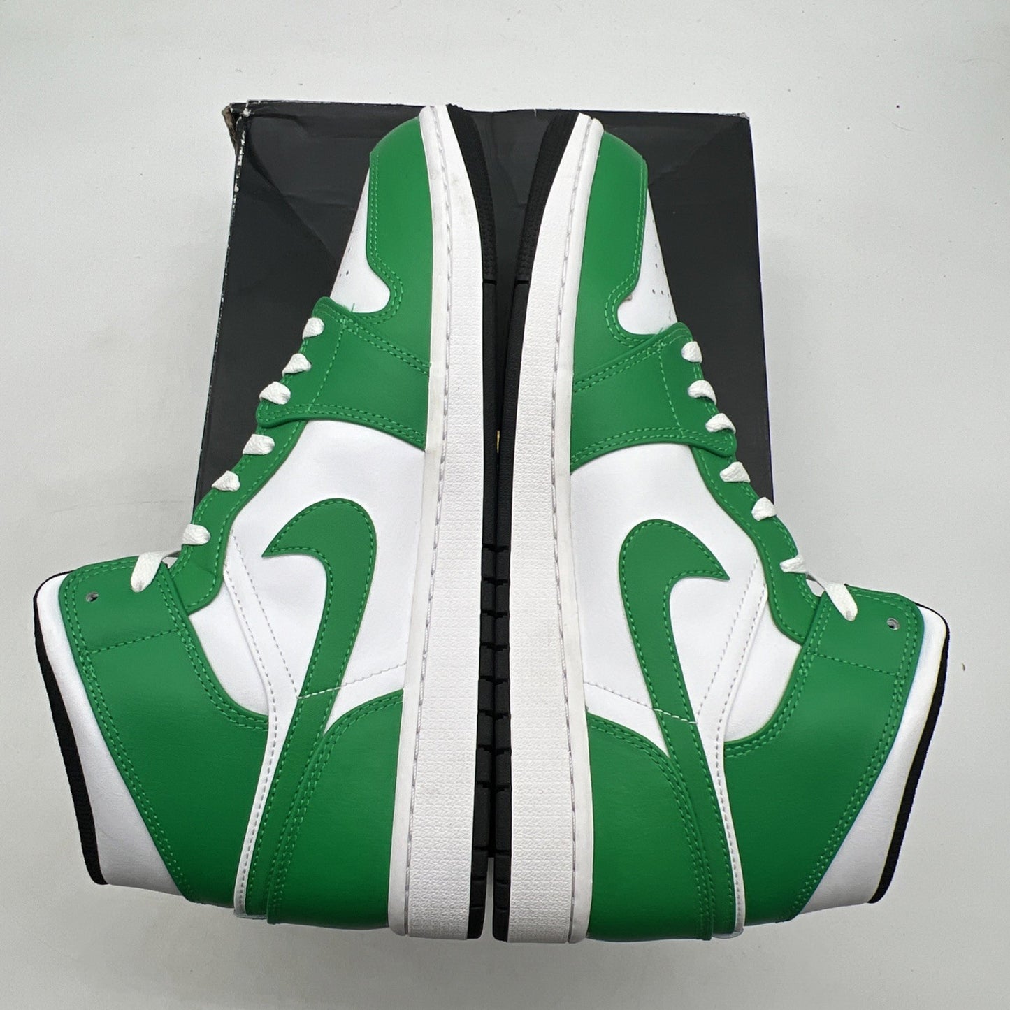 Size 12 - Air Jordan 1 Mid Lucky Green (DQ7426-301)