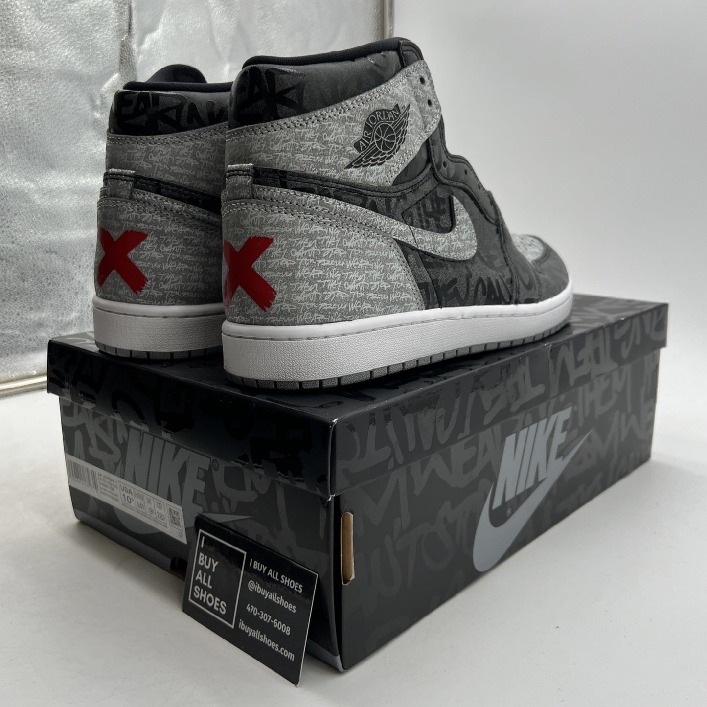 Size 10.5 - Air Jordan 1 OG High Rebellionaire (555088-036)