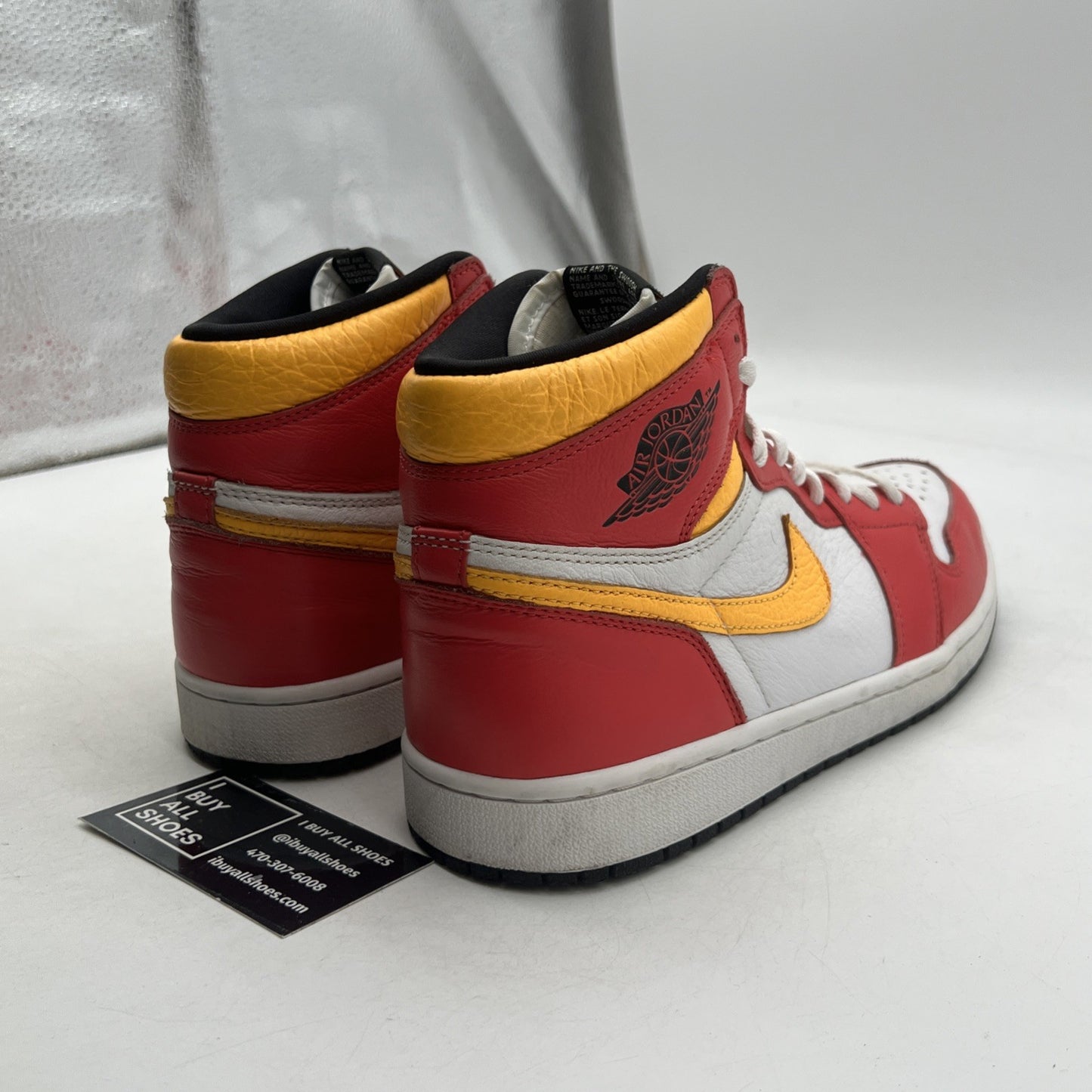 Size 9 - Air Jordan 1 Retro High OG Light Fusion Red 2021 (555088-603)