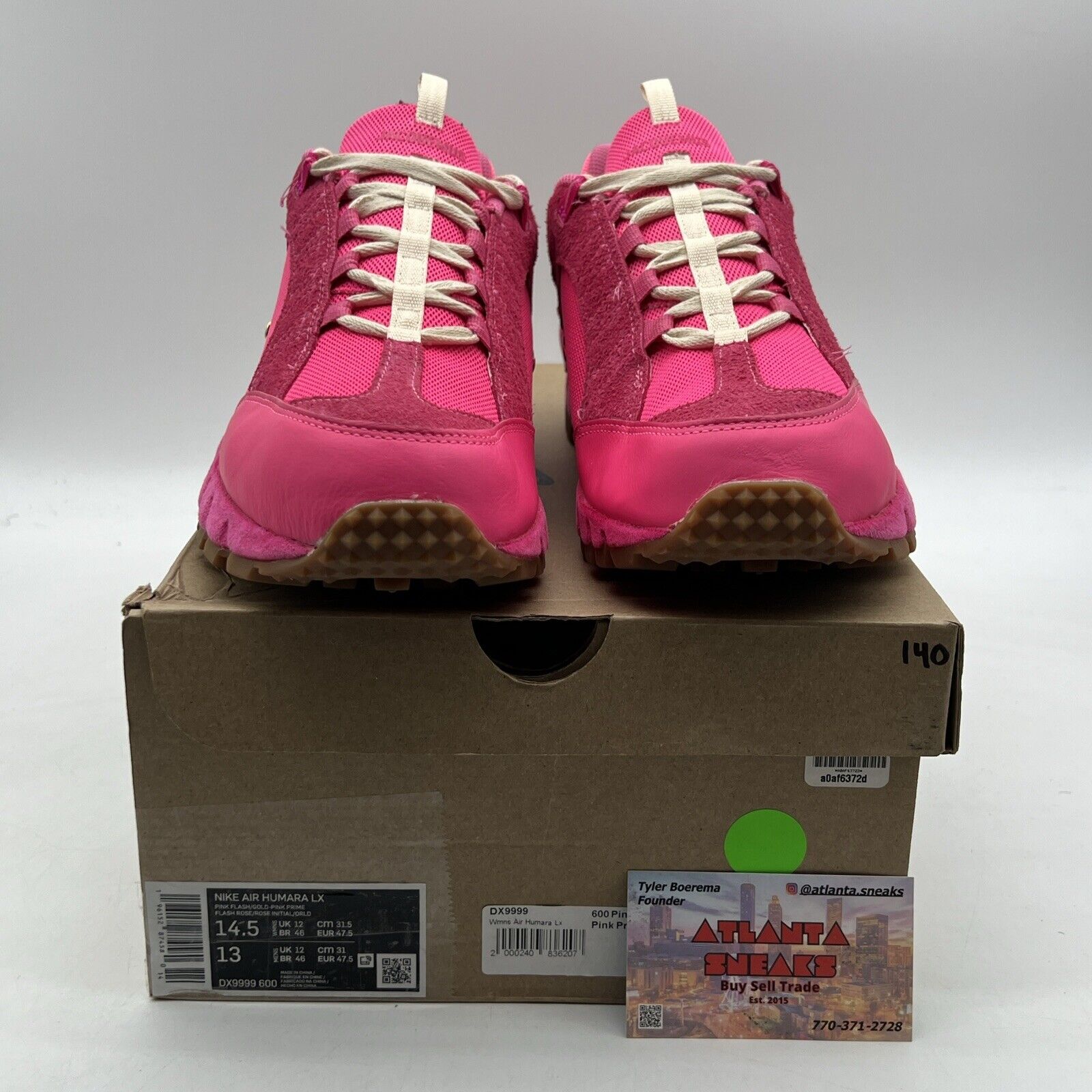 Size 14.5 - Nike Jacquemus x Air Humara LX Pink Flash W (DX9999-600)