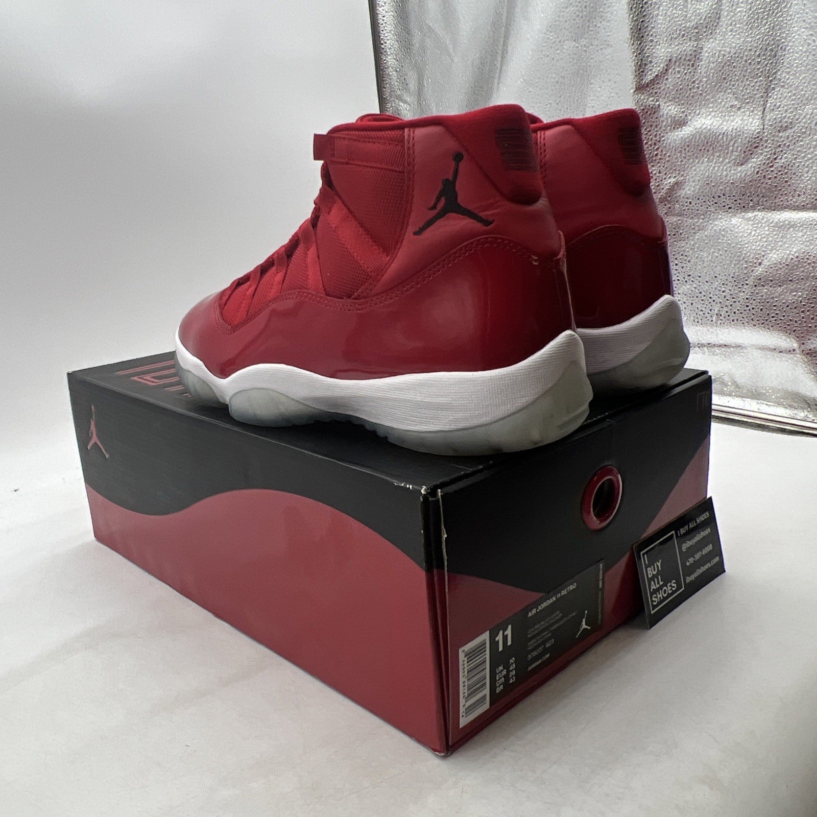 Size 11 - Air Jordan 11 Retro High Win Like '96 (378037-623)