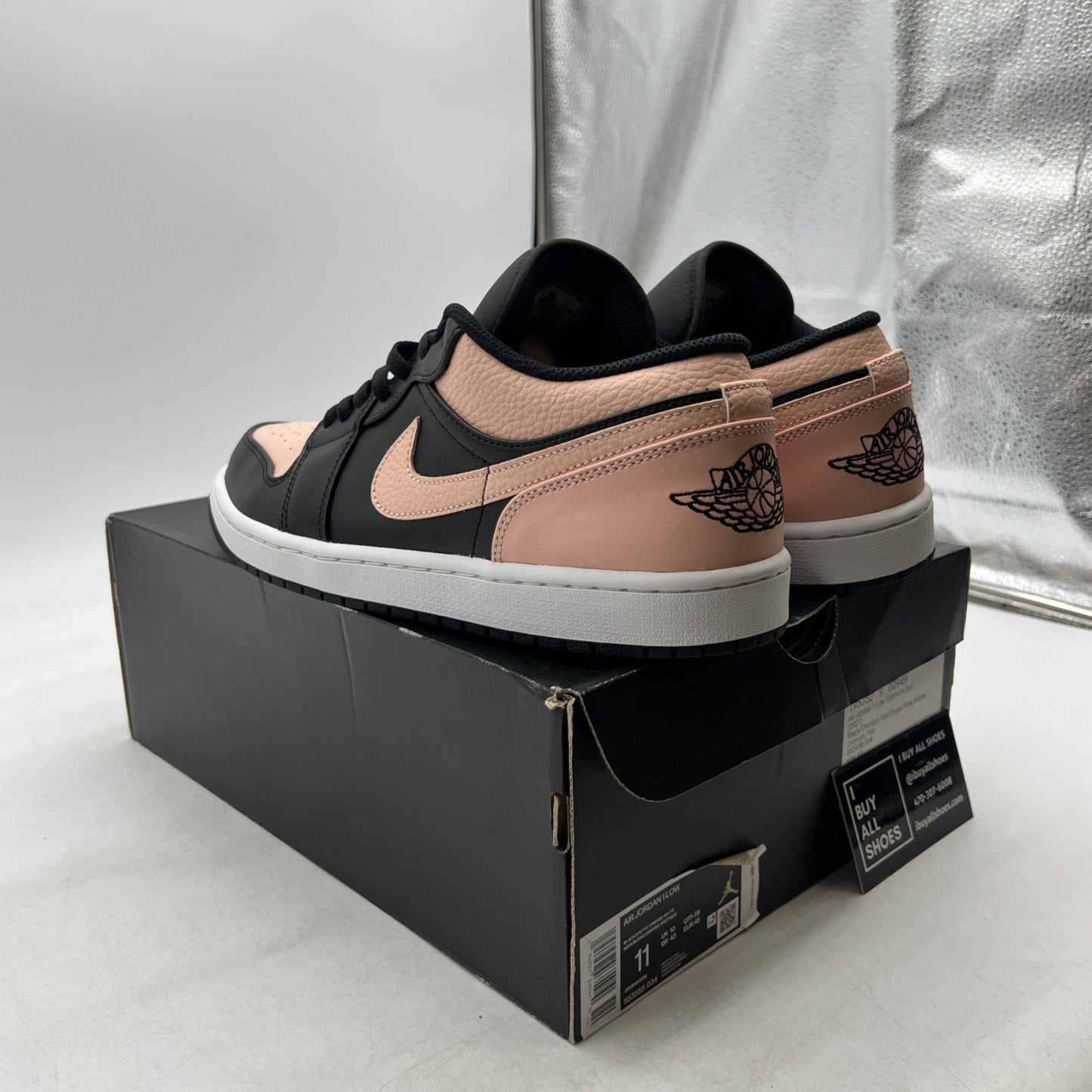 Size 11 - Air Jordan 1 Low Crimson Tint (553558-034)